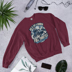 Age Is Just A Number - Full Throttle Is A Lifestyle Unisex Sweatshirt - Snappy Mood