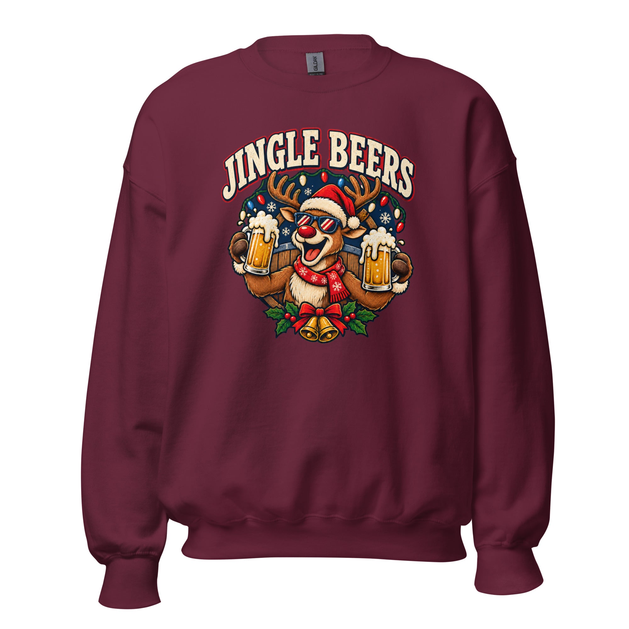 Jingle Beers Unisex Sweatshirt - Snappy Mood
