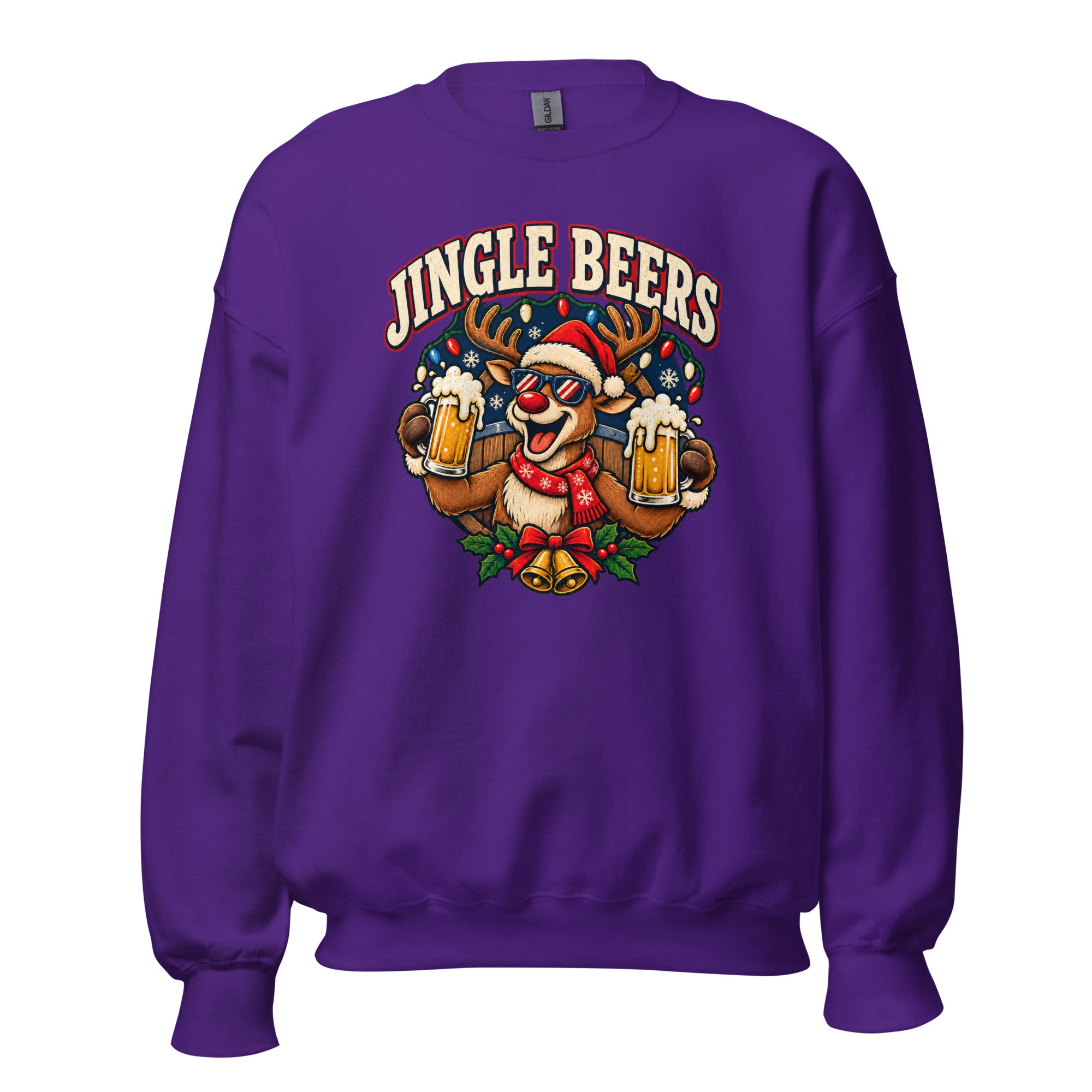 Jingle Beers Unisex Sweatshirt - Snappy Mood