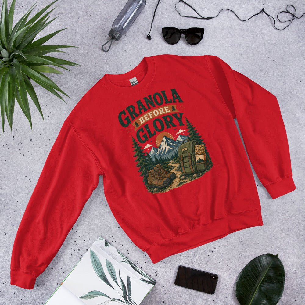 Granola Before Glory Hiking Sweatshirt - Snappymood