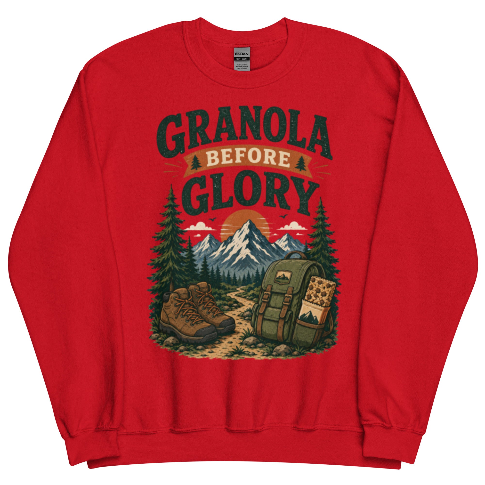 Granola Before Glory Hiking Sweatshirt - Snappymood