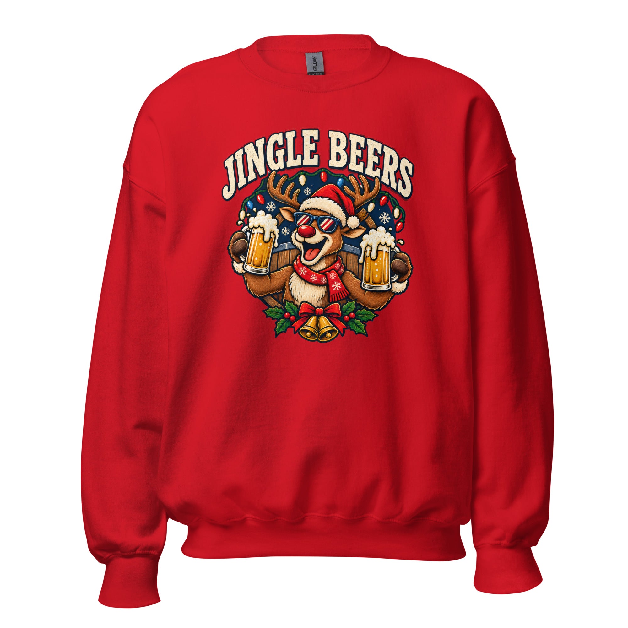 Jingle Beers Unisex Sweatshirt - Snappy Mood