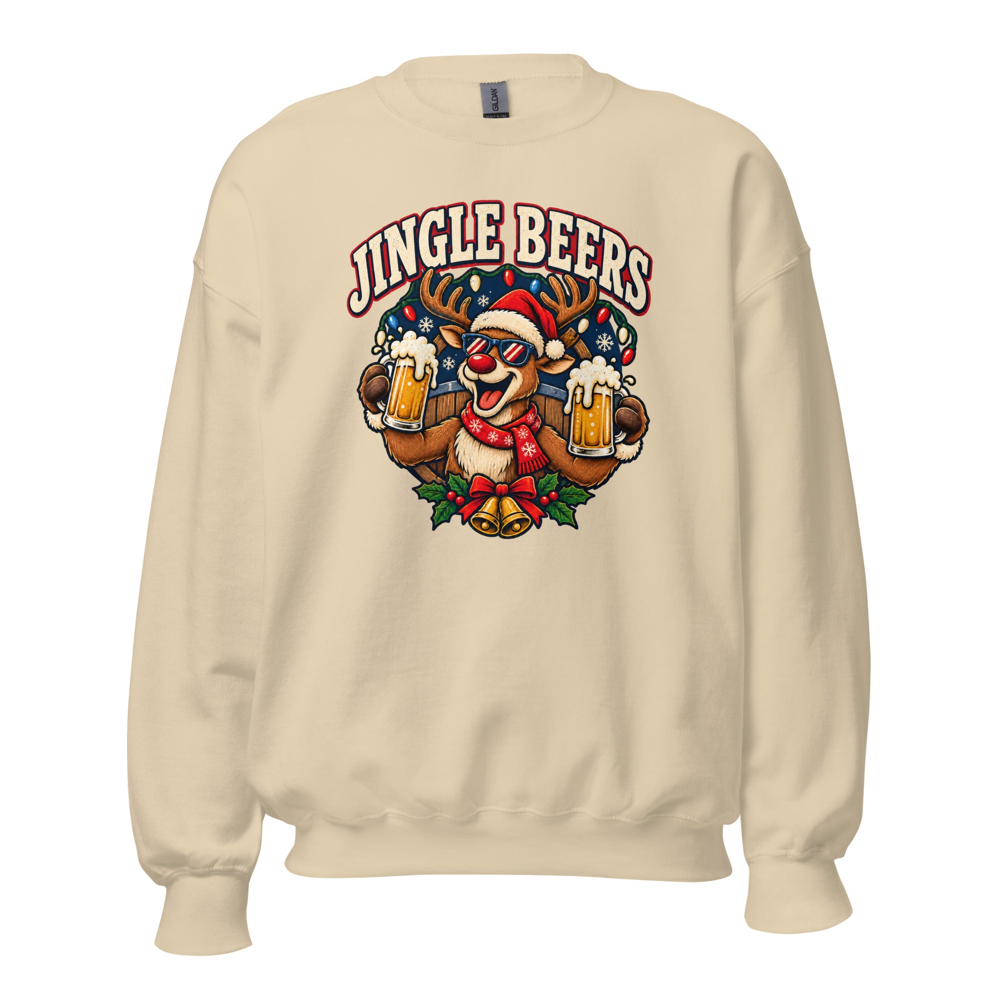 Jingle Beers Unisex Sweatshirt - Snappy Mood