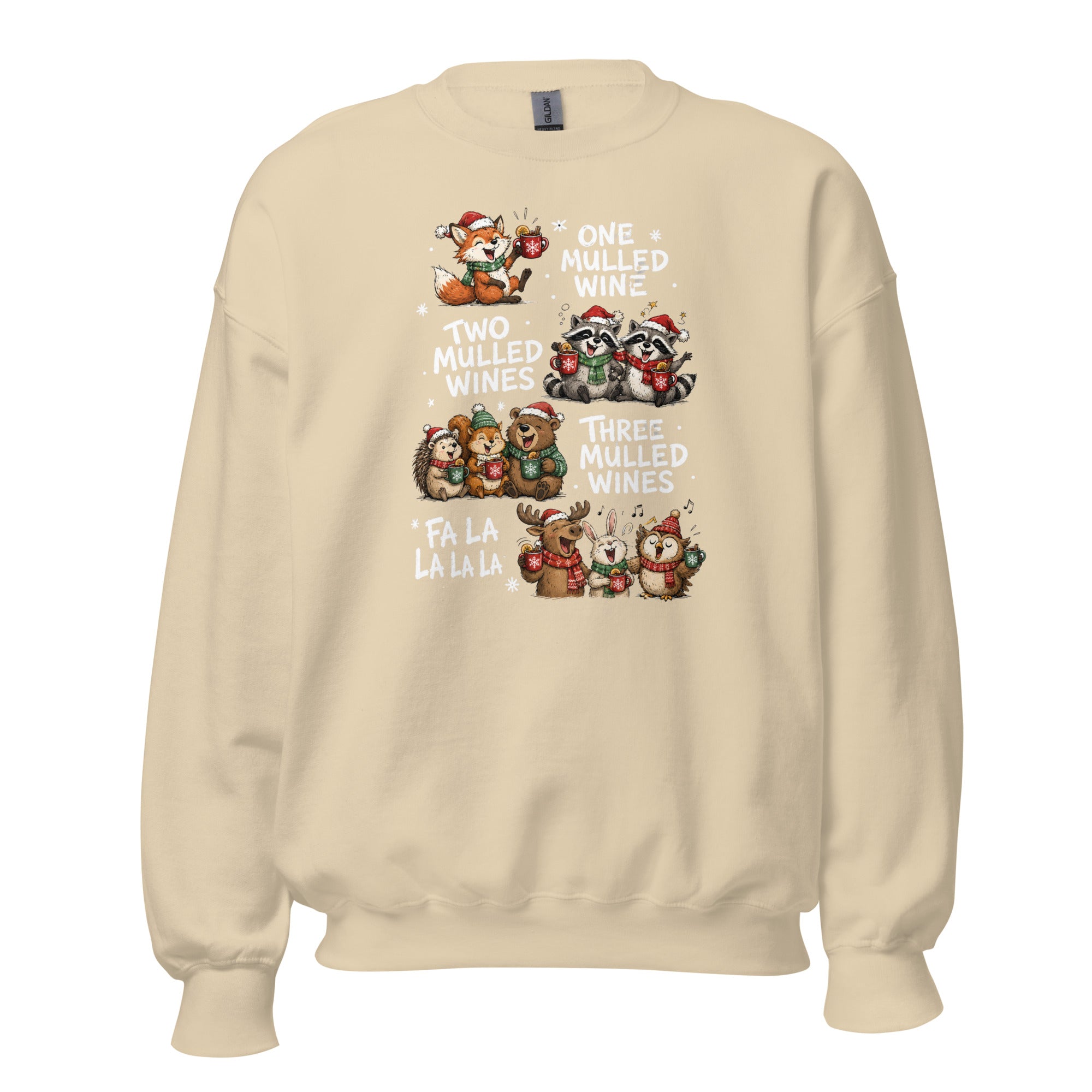 One Two Three Mulled Wine - Funny Christmas Unisex Sweatshirt - Snappy Mood