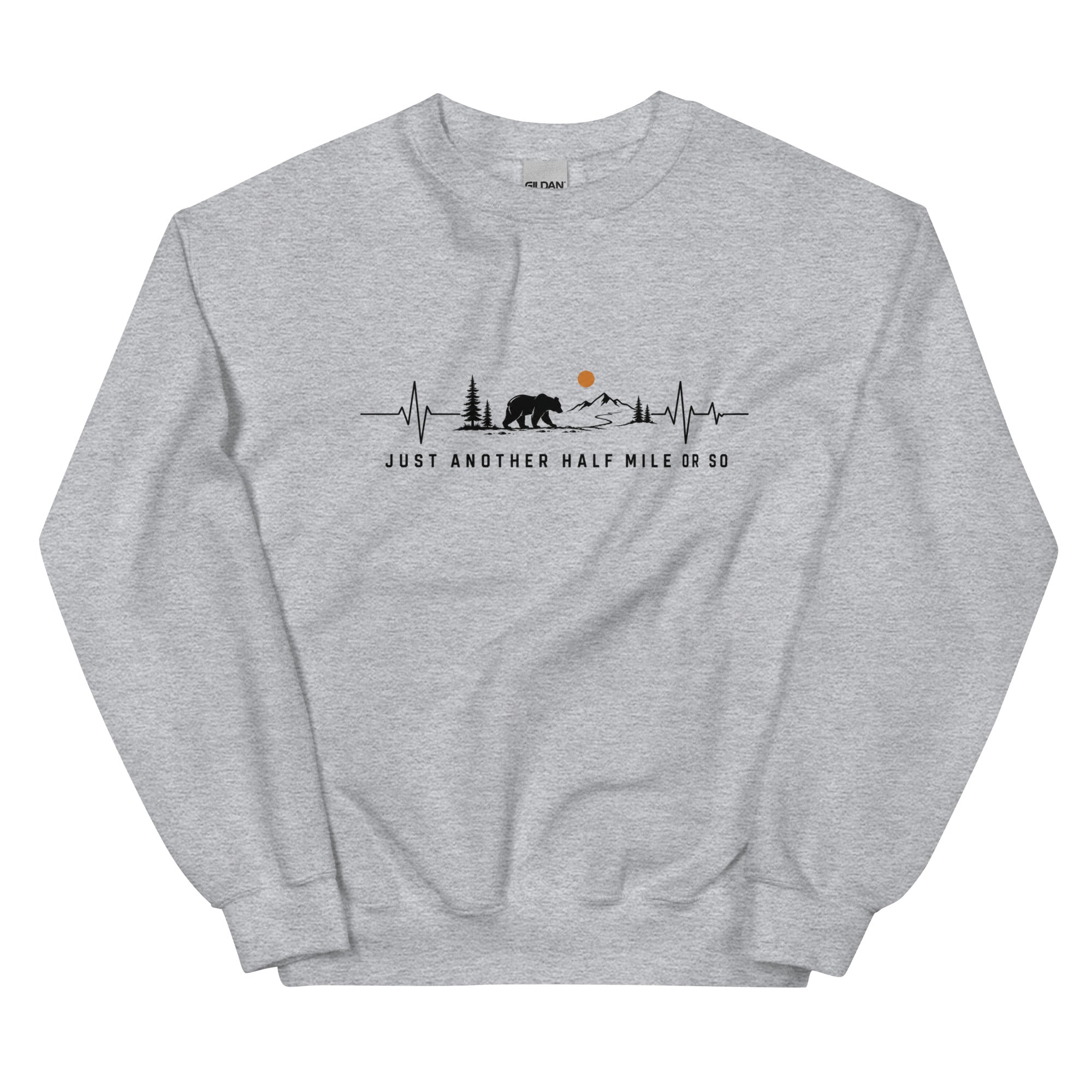 Just Another Half Mile Or So Hiking Sweatshirt - Snappymood