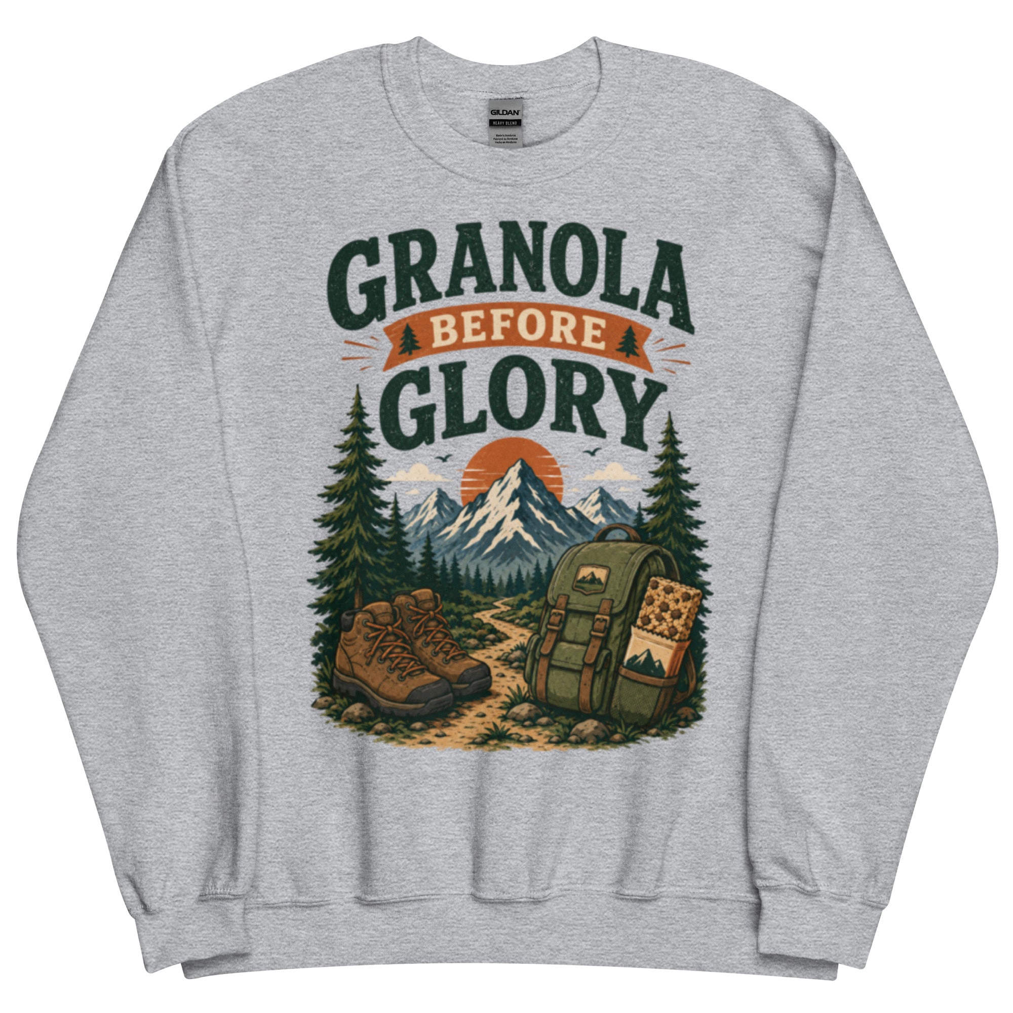 Granola Before Glory Hiking Sweatshirt - Snappymood