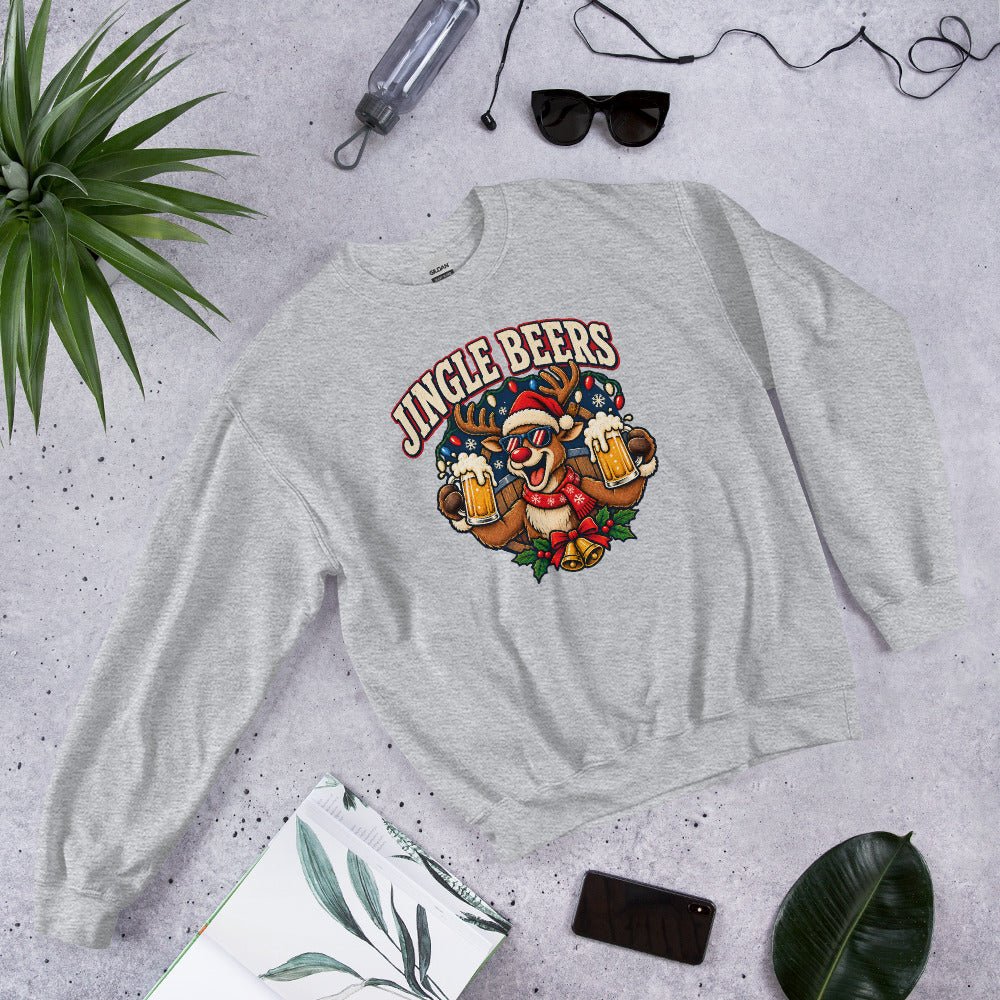 Jingle Beers Unisex Sweatshirt - Snappy Mood