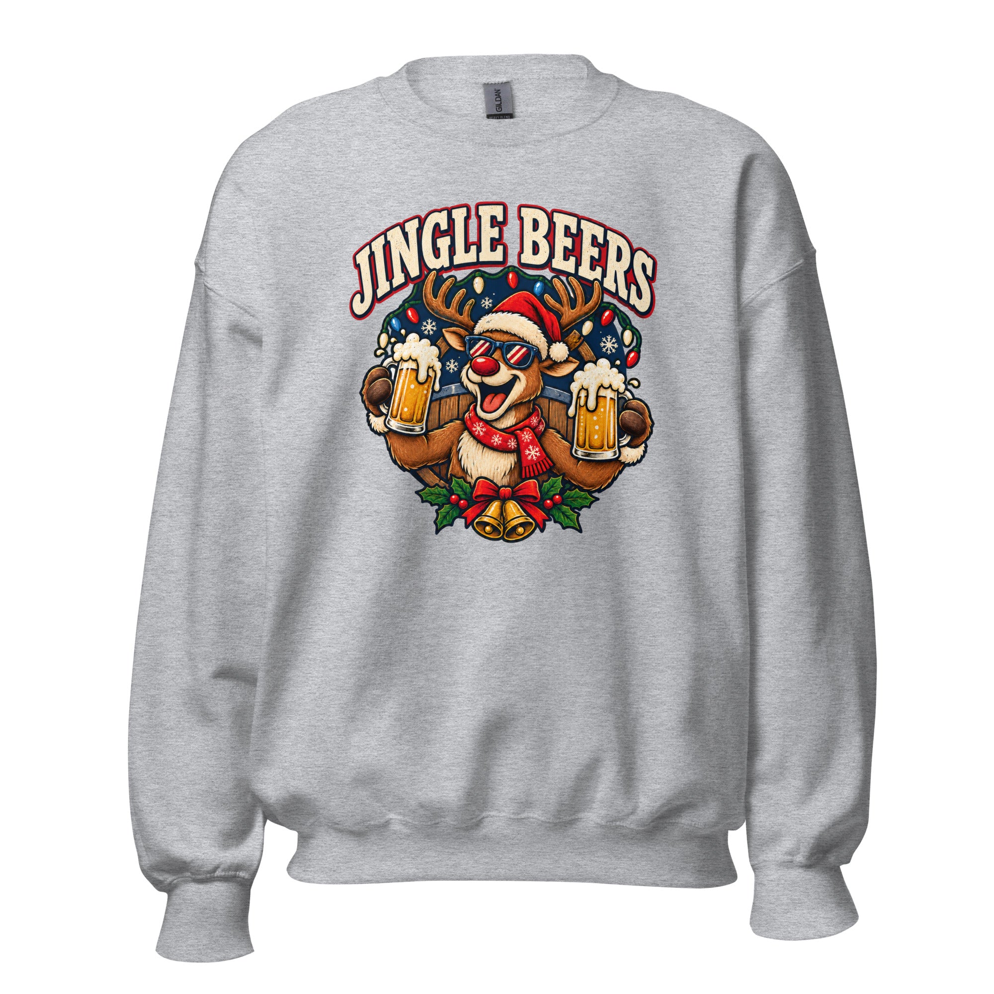 Jingle Beers Unisex Sweatshirt - Snappy Mood