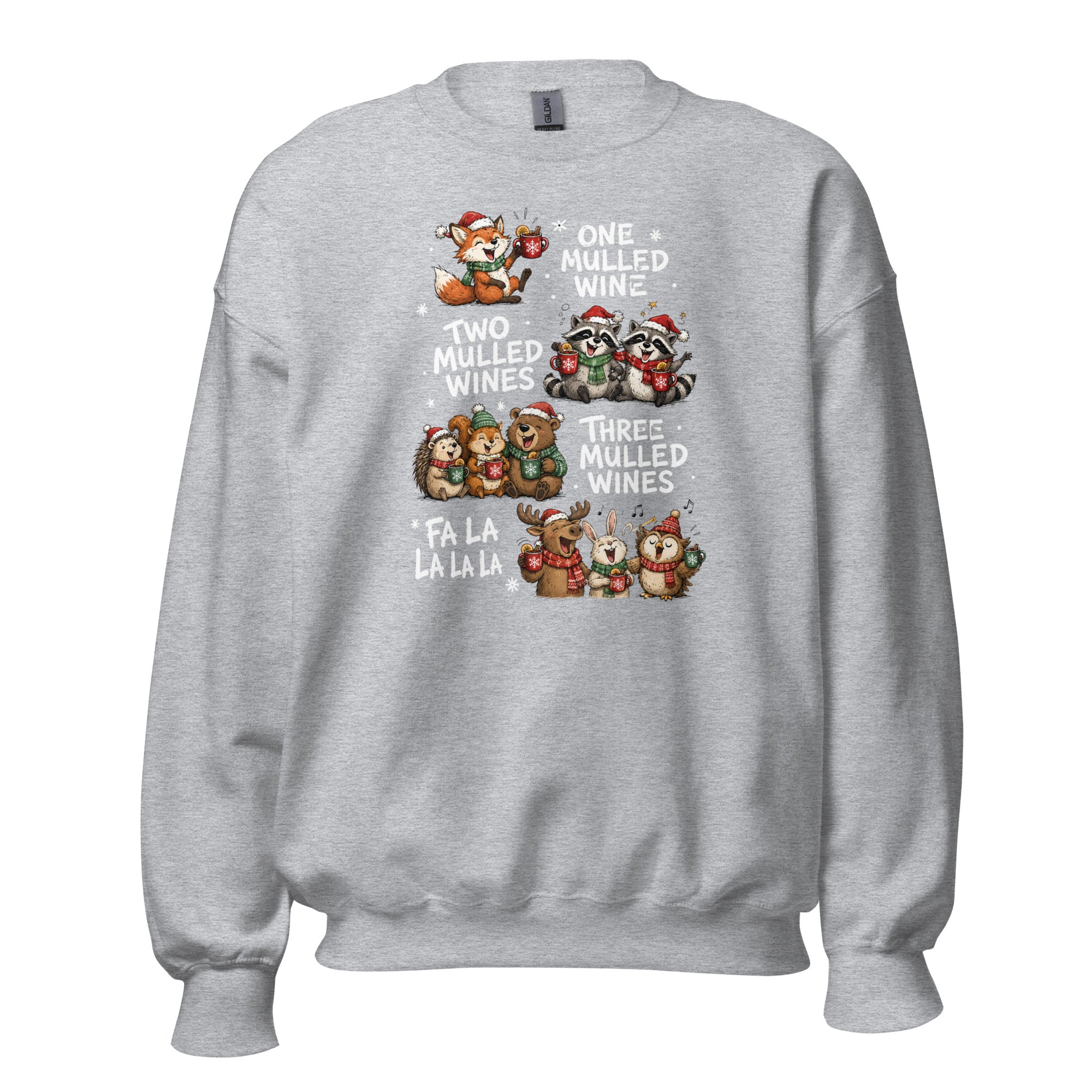 One Two Three Mulled Wine - Funny Christmas Unisex Sweatshirt - Snappy Mood