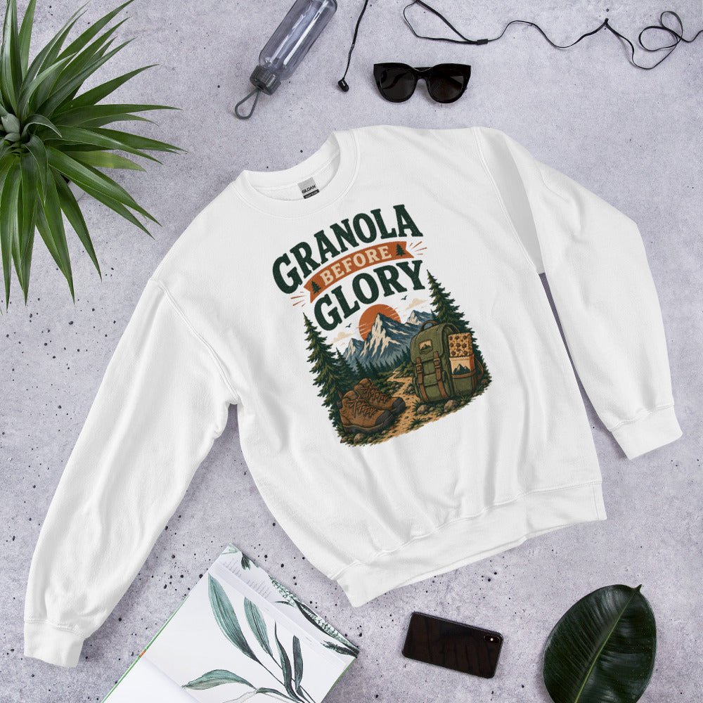 Granola Before Glory Hiking Sweatshirt - Snappymood