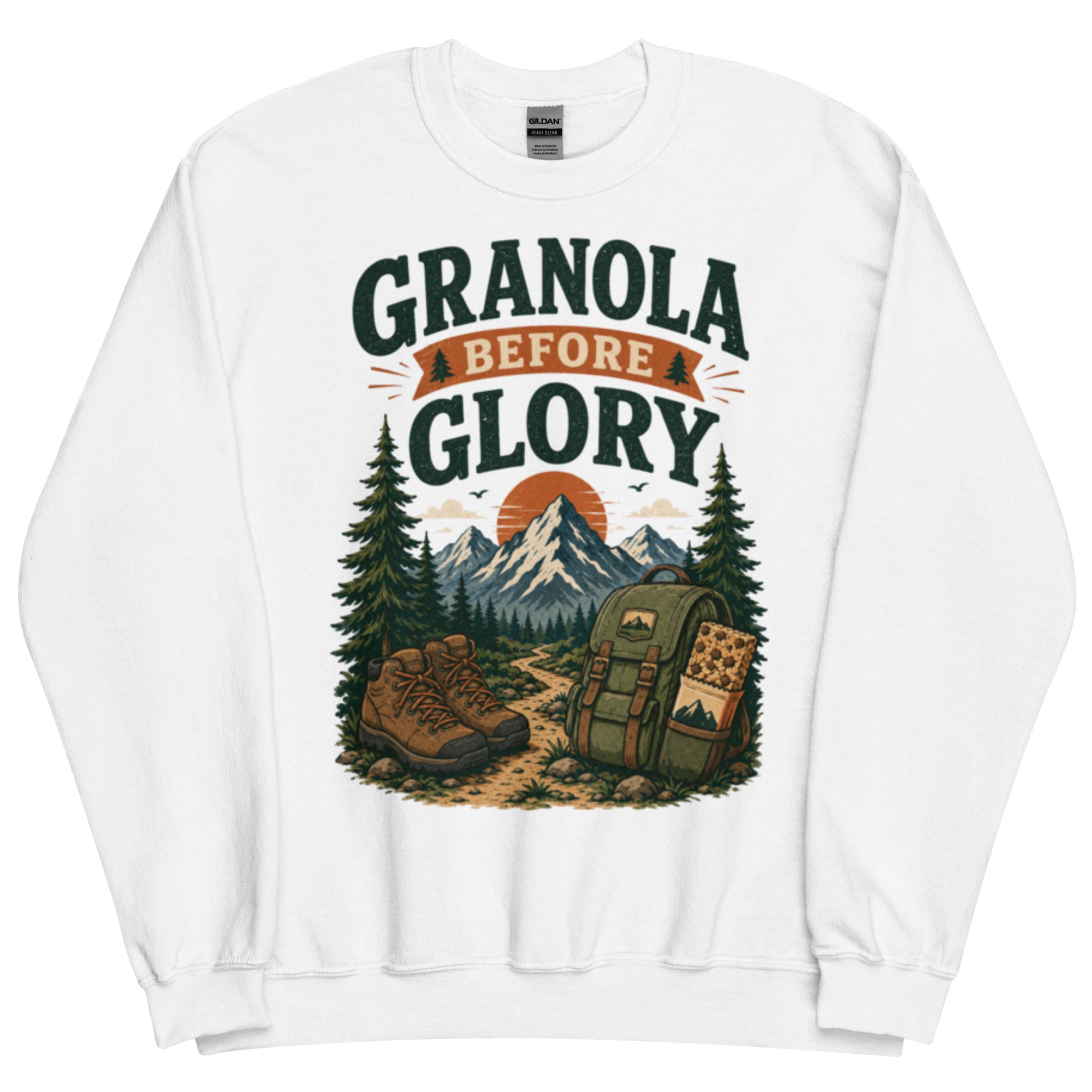 Granola Before Glory Hiking Sweatshirt - Snappymood