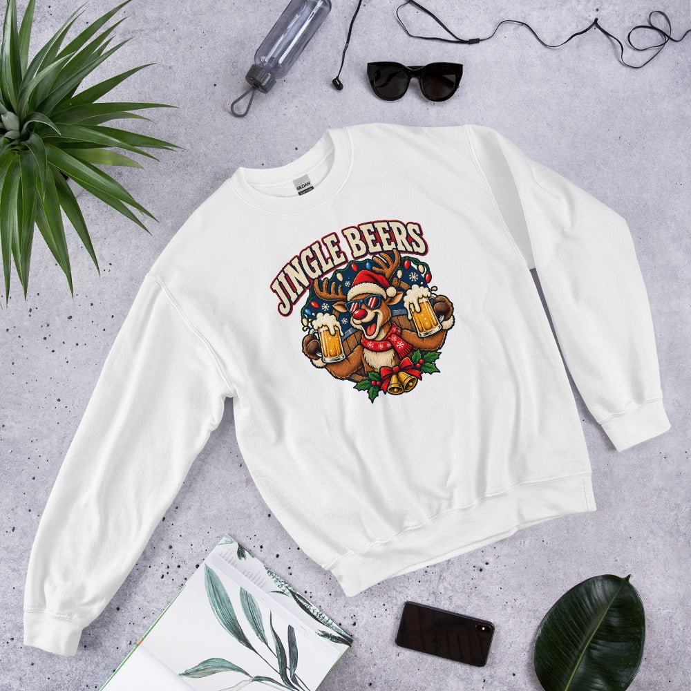 Jingle Beers Unisex Sweatshirt - Snappy Mood