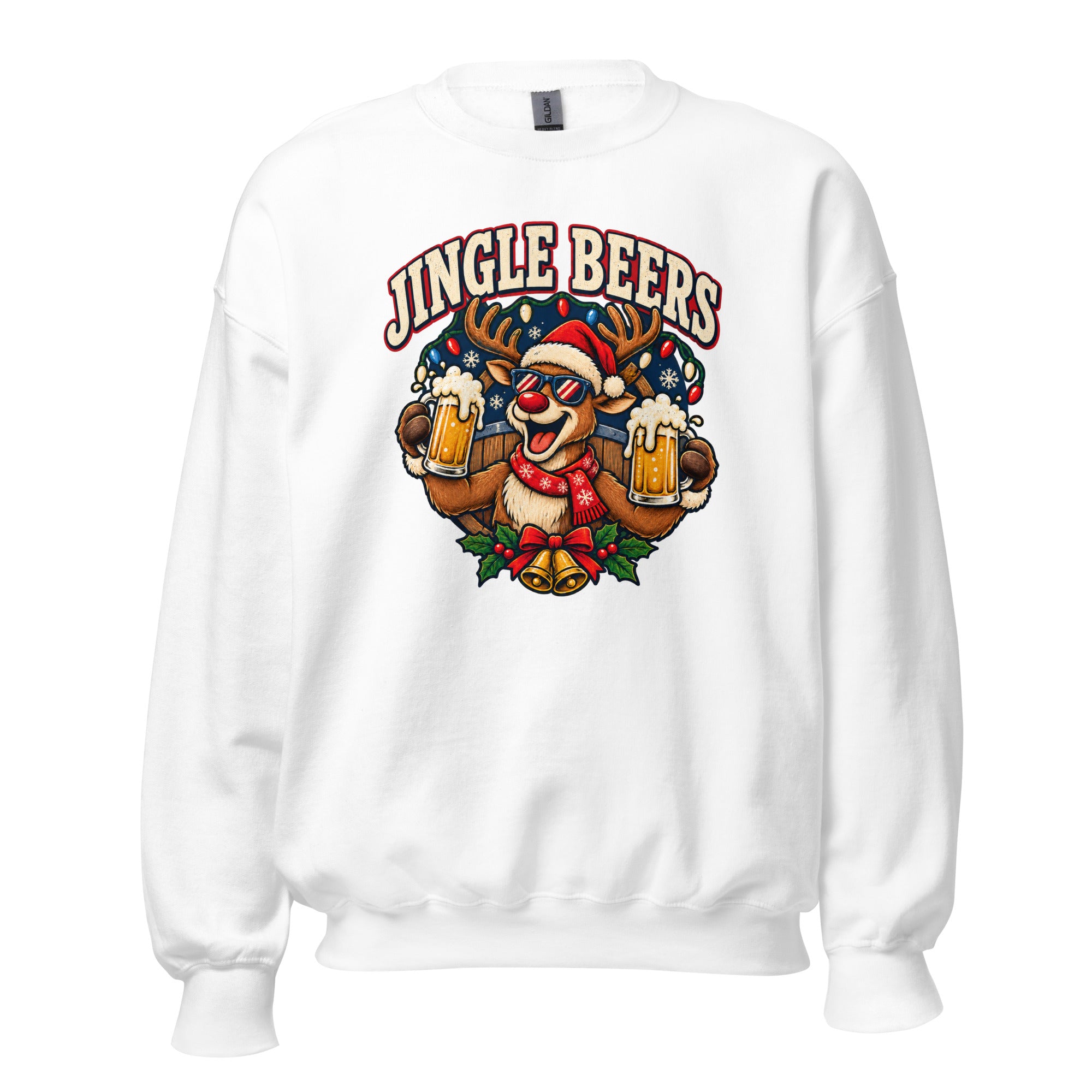 Jingle Beers Unisex Sweatshirt - Snappy Mood