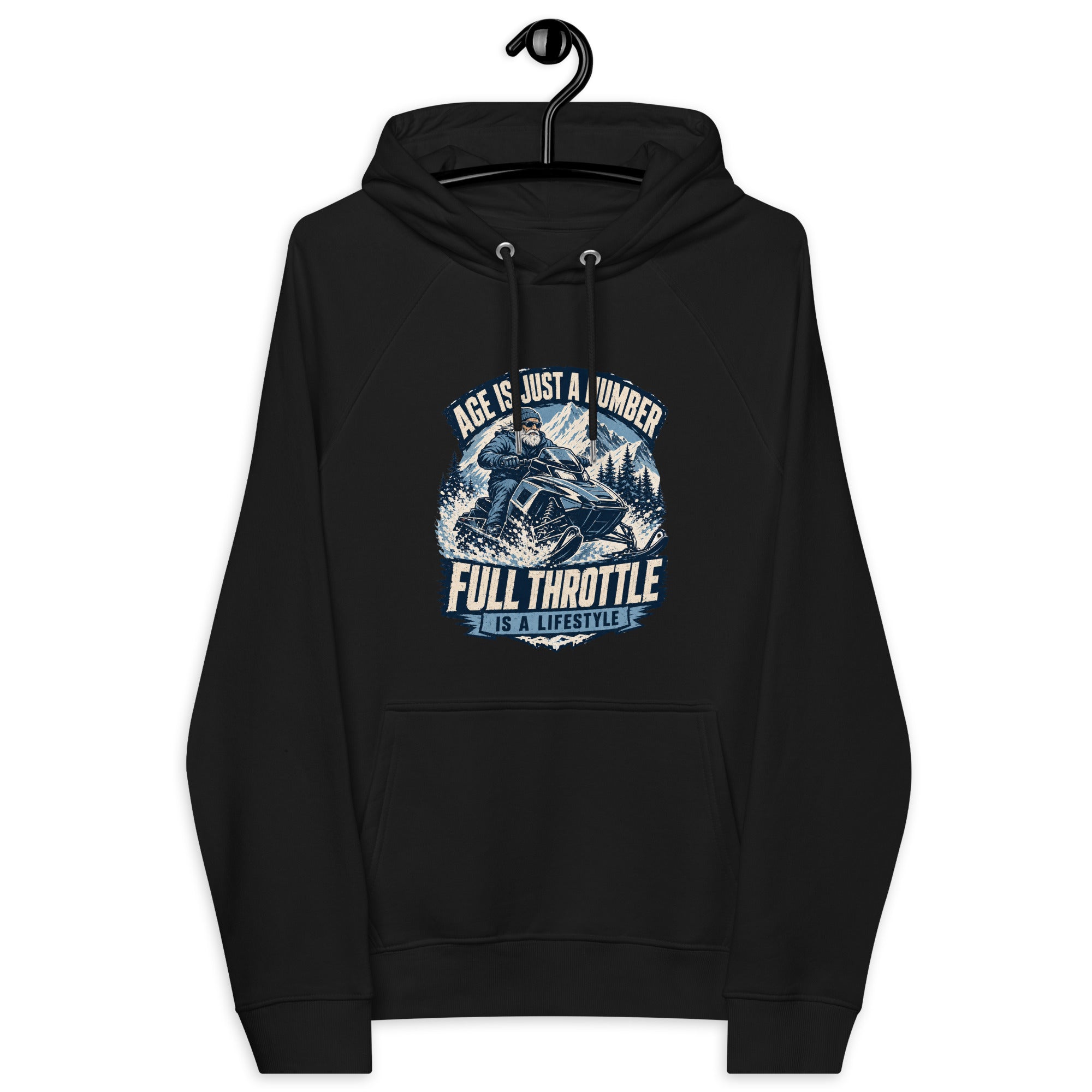 Age Is Just A Number - Full Throttle Is A Lifestyle Unisex Premium Hoodie - Snappy Mood