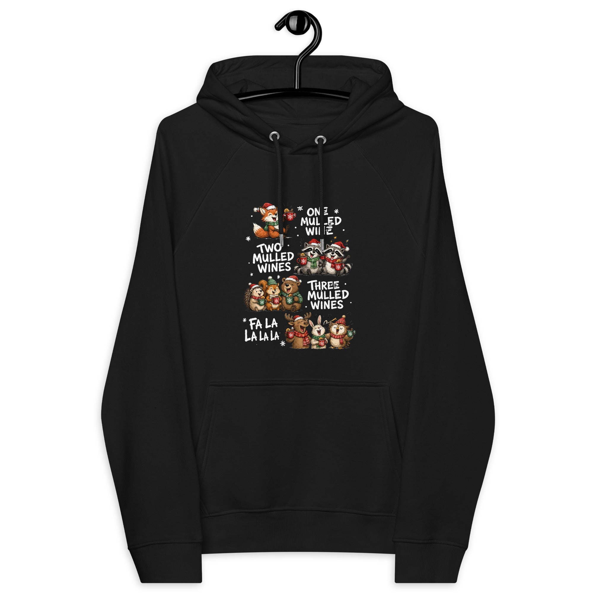 One Two Three Mulled Wine - Funny Christmas Unisex Premium Hoodie - Snappy Mood