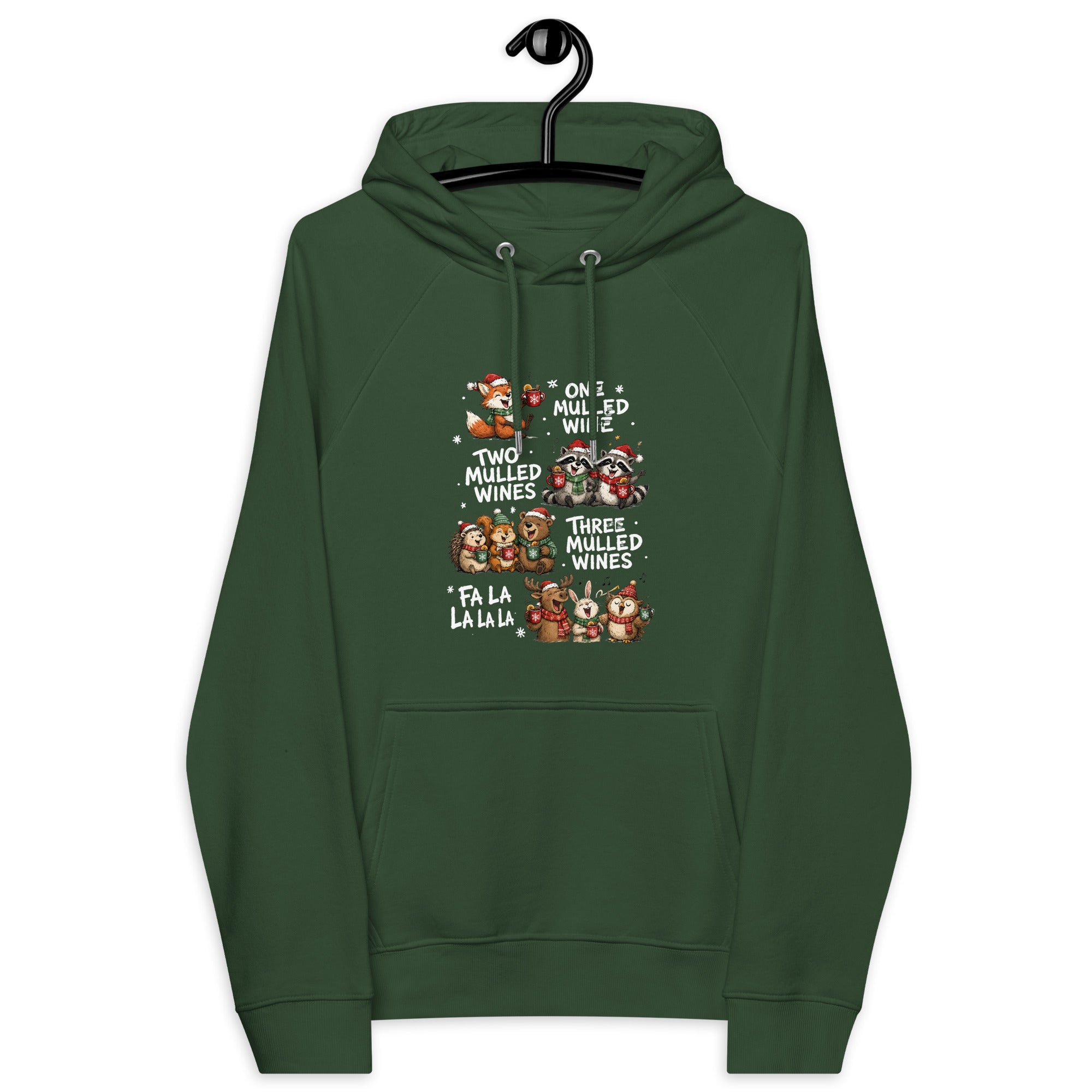 One Two Three Mulled Wine - Funny Christmas Unisex Premium Hoodie - Snappy Mood
