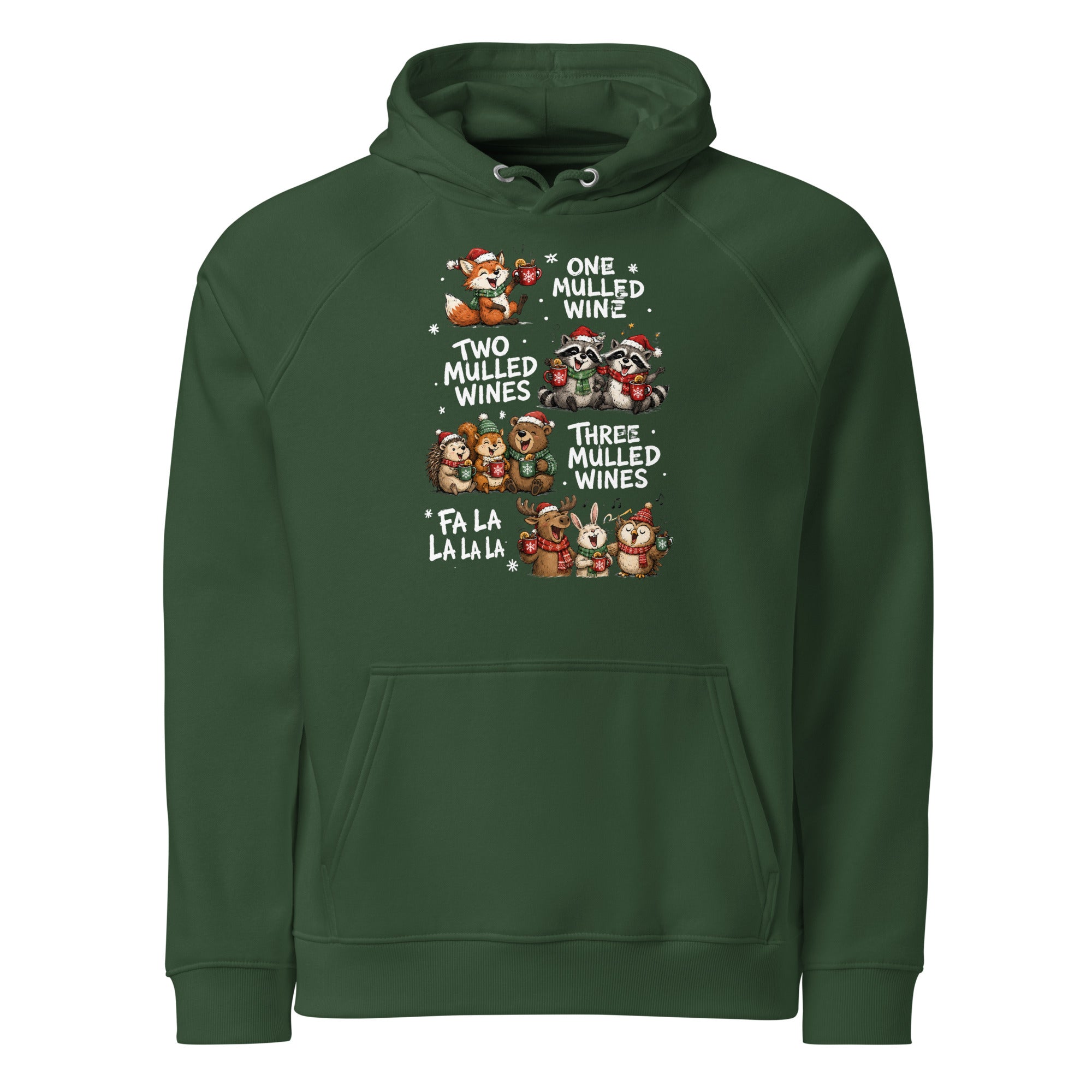 One Two Three Mulled Wine - Funny Christmas Unisex Premium Hoodie - Snappy Mood