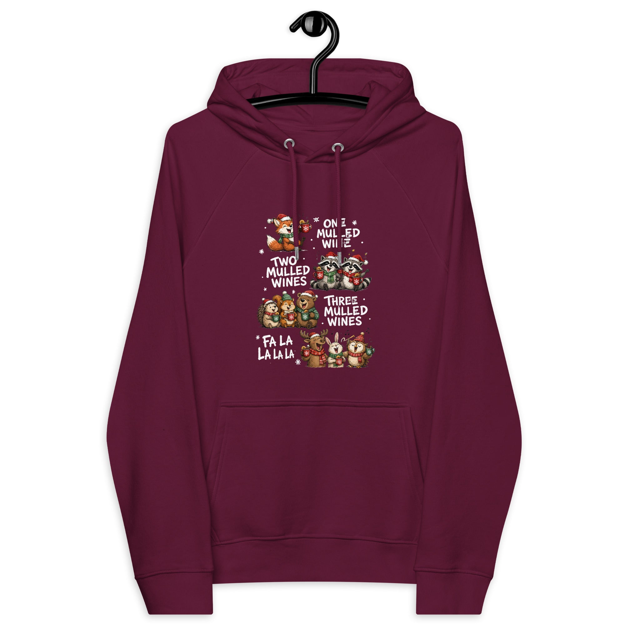 One Two Three Mulled Wine - Funny Christmas Unisex Premium Hoodie - Snappy Mood