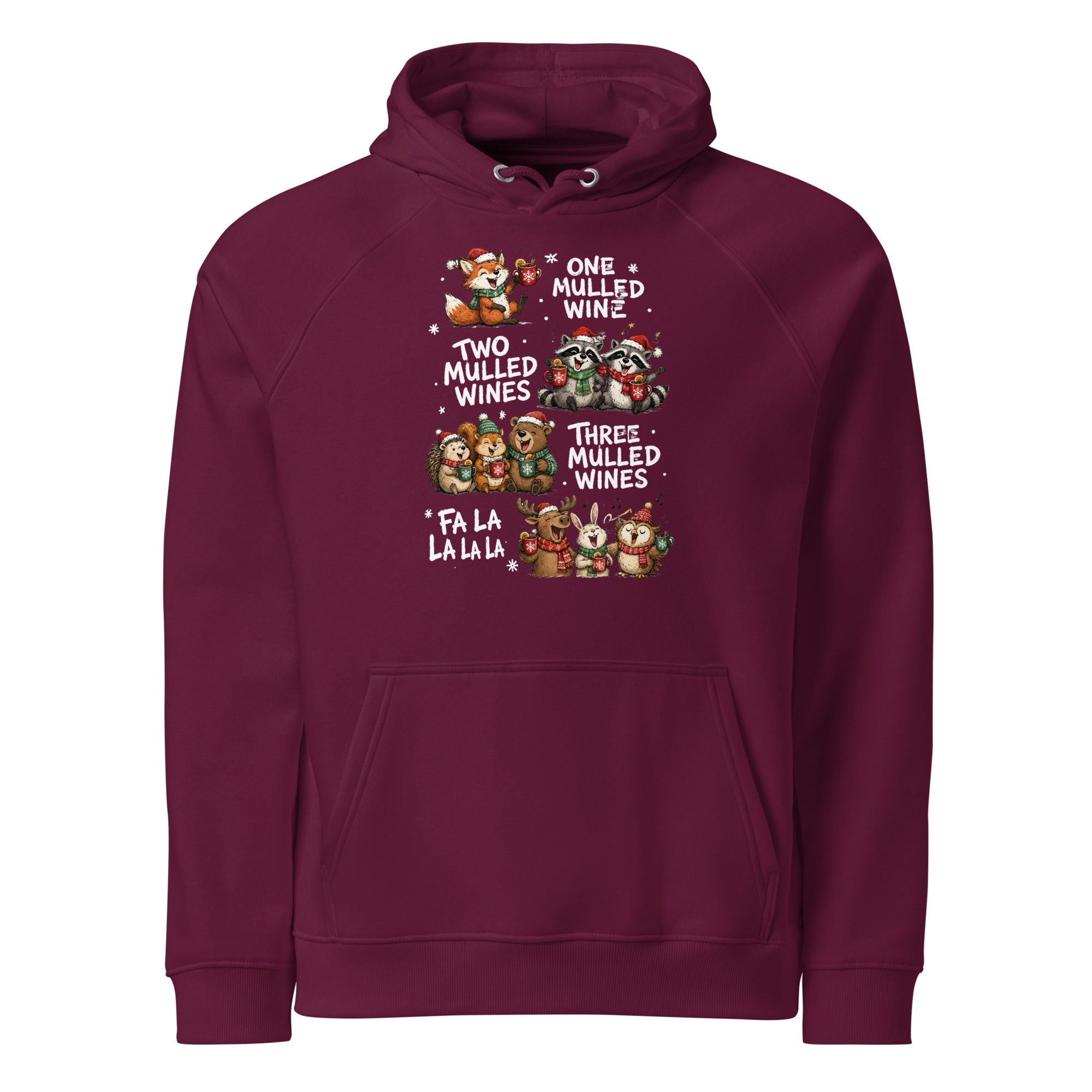One Two Three Mulled Wine - Funny Christmas Unisex Premium Hoodie - Snappy Mood