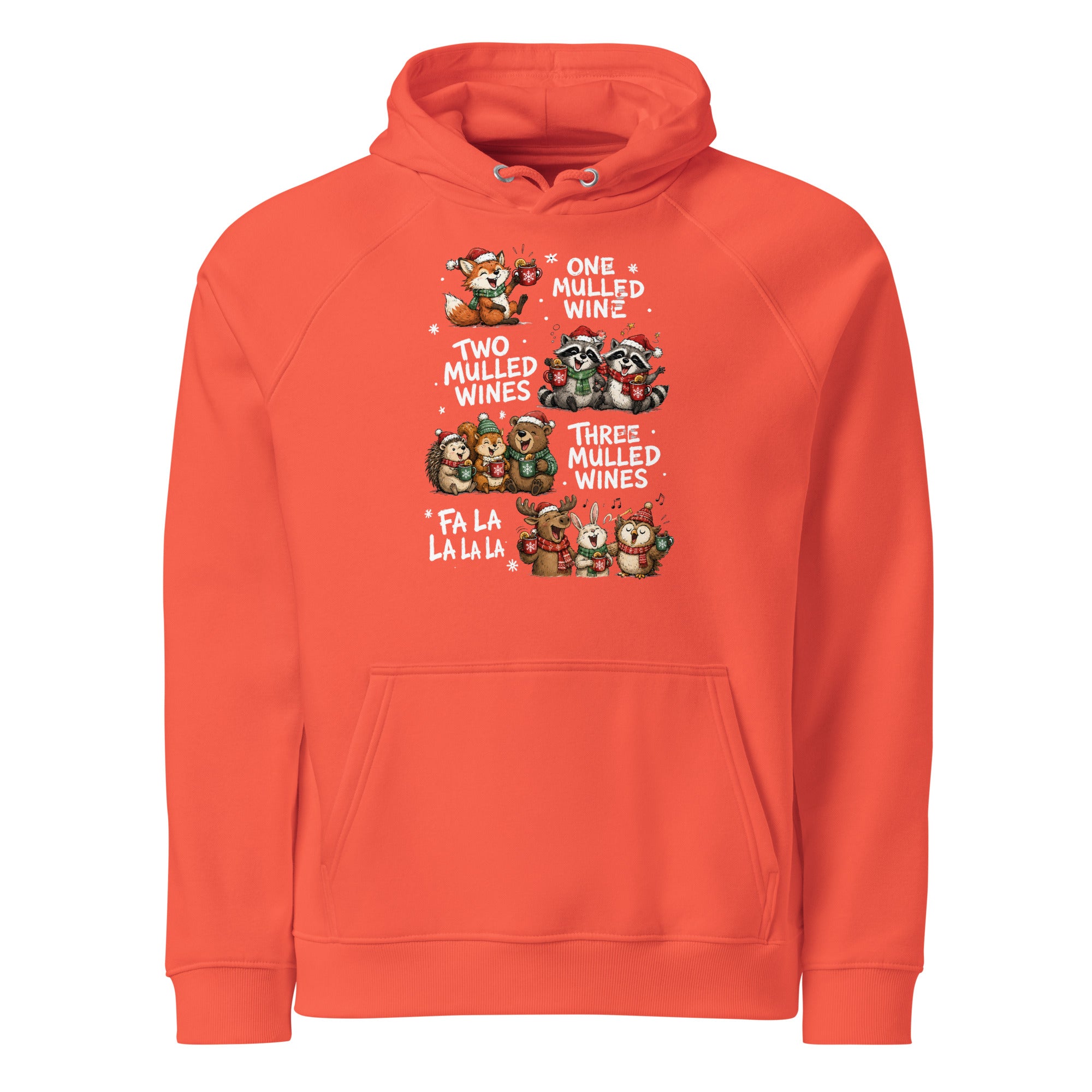 One Two Three Mulled Wine - Funny Christmas Unisex Premium Hoodie - Snappy Mood