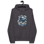 Age Is Just A Number - Full Throttle Is A Lifestyle Unisex Premium Hoodie - Snappy Mood