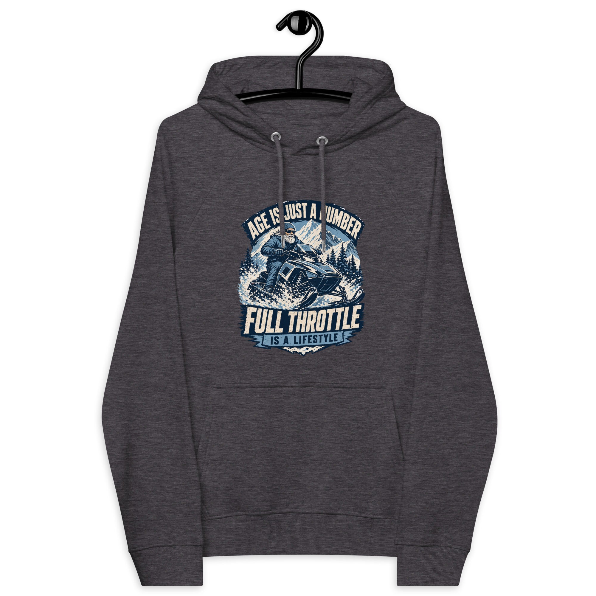 Age Is Just A Number - Full Throttle Is A Lifestyle Unisex Premium Hoodie - Snappy Mood