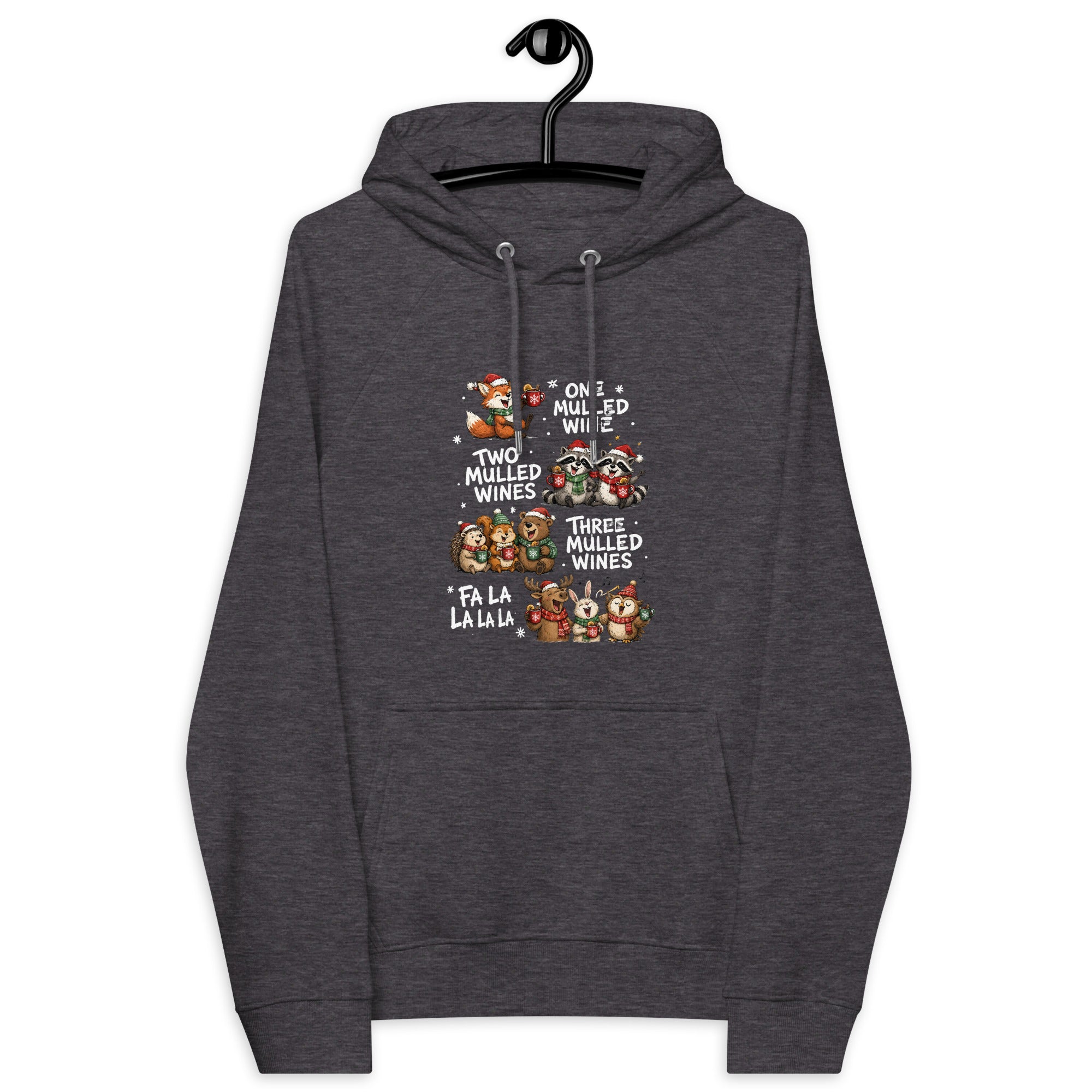 One Two Three Mulled Wine - Funny Christmas Unisex Premium Hoodie - Snappy Mood