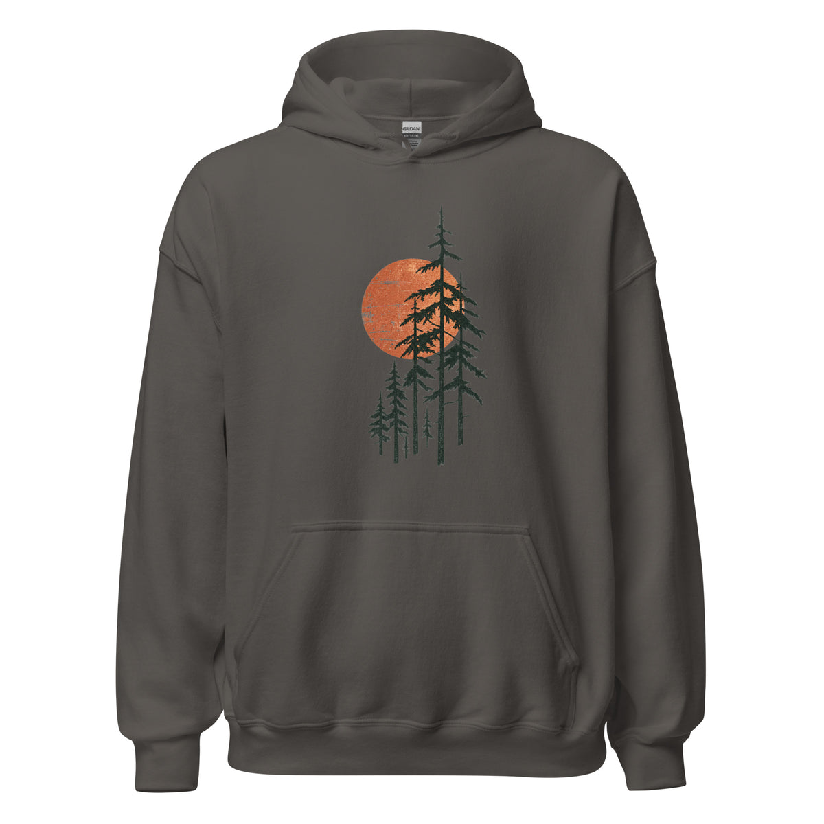Sunrise Forest Nature Outdoor Premium Unisex Hoodie - Snappy Mood