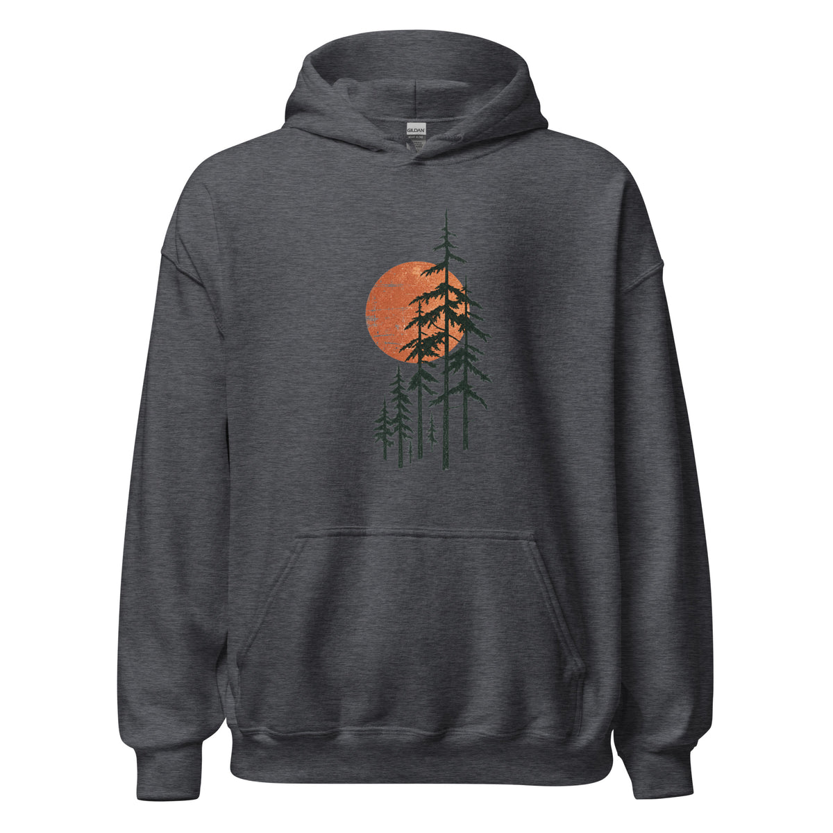 Sunrise Forest Nature Outdoor Premium Unisex Hoodie - Snappy Mood