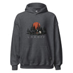 Log Off Camping Graphic Premiun Unisex Hoodie - Snappy Mood