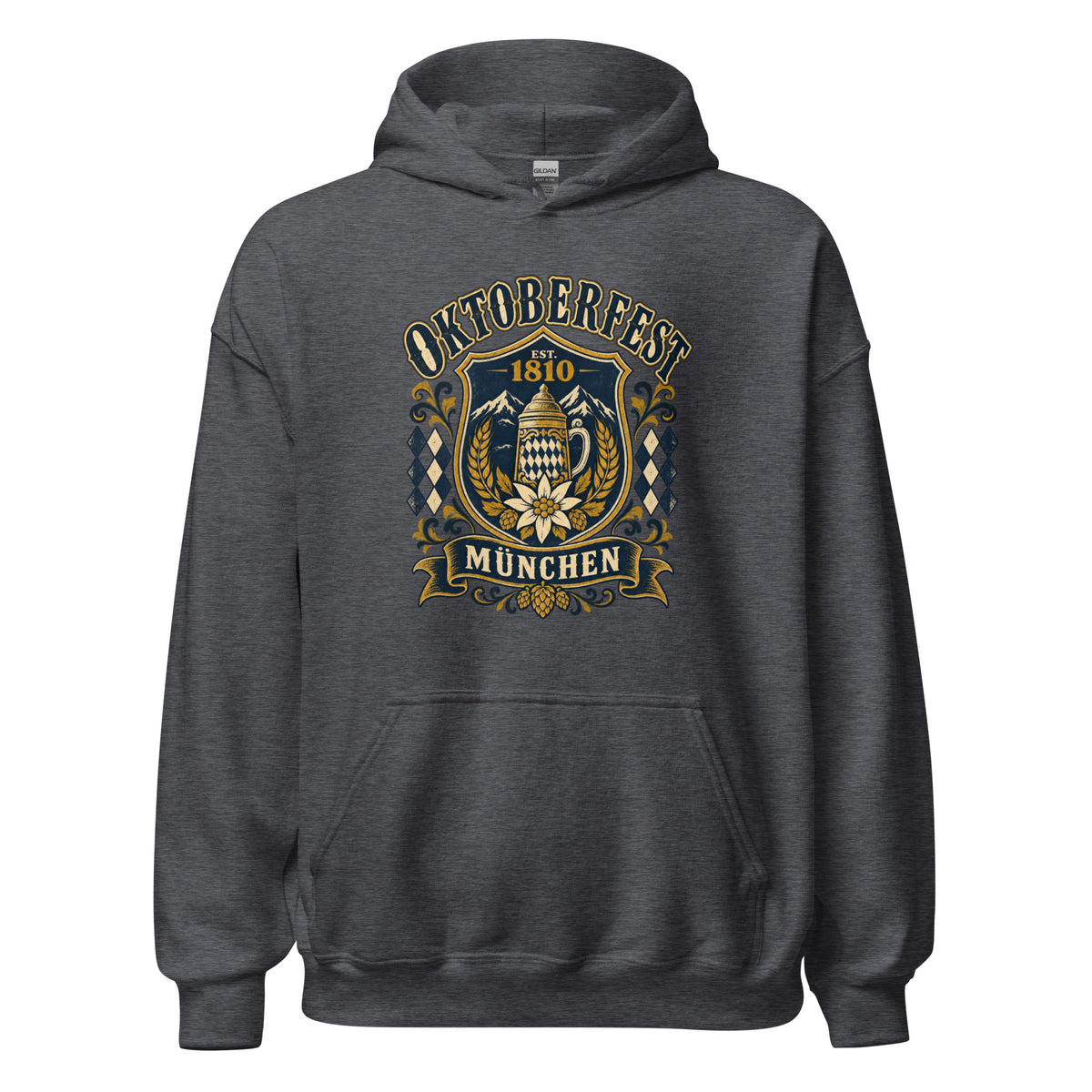 Oktoberfest 1810 München Premium Unisex Hoodie - Snappy Mood
