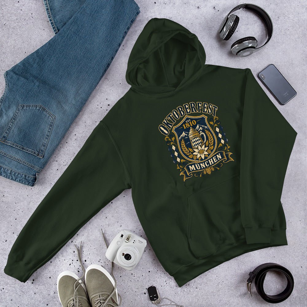 Oktoberfest 1810 München Premium Unisex Hoodie - Snappy Mood