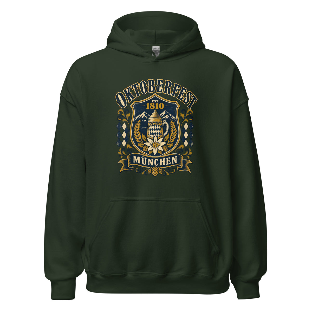 Oktoberfest 1810 München Premium Unisex Hoodie - Snappy Mood