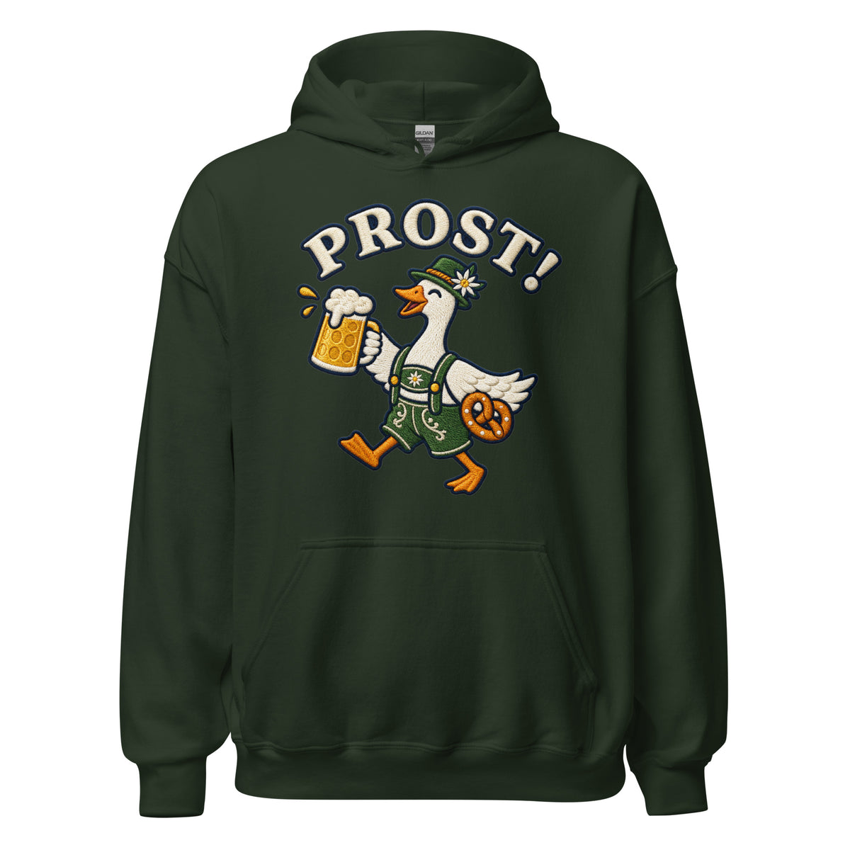 Prost Oktoberfest Gans Premium Unisex Hoodie - Snappy Mood