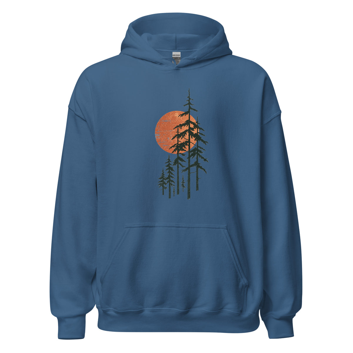 Sunrise Forest Nature Outdoor Premium Unisex Hoodie - Snappy Mood