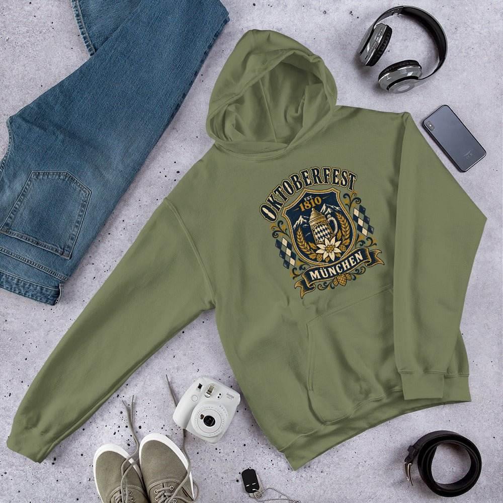 Oktoberfest 1810 München Premium Unisex Hoodie - Snappy Mood
