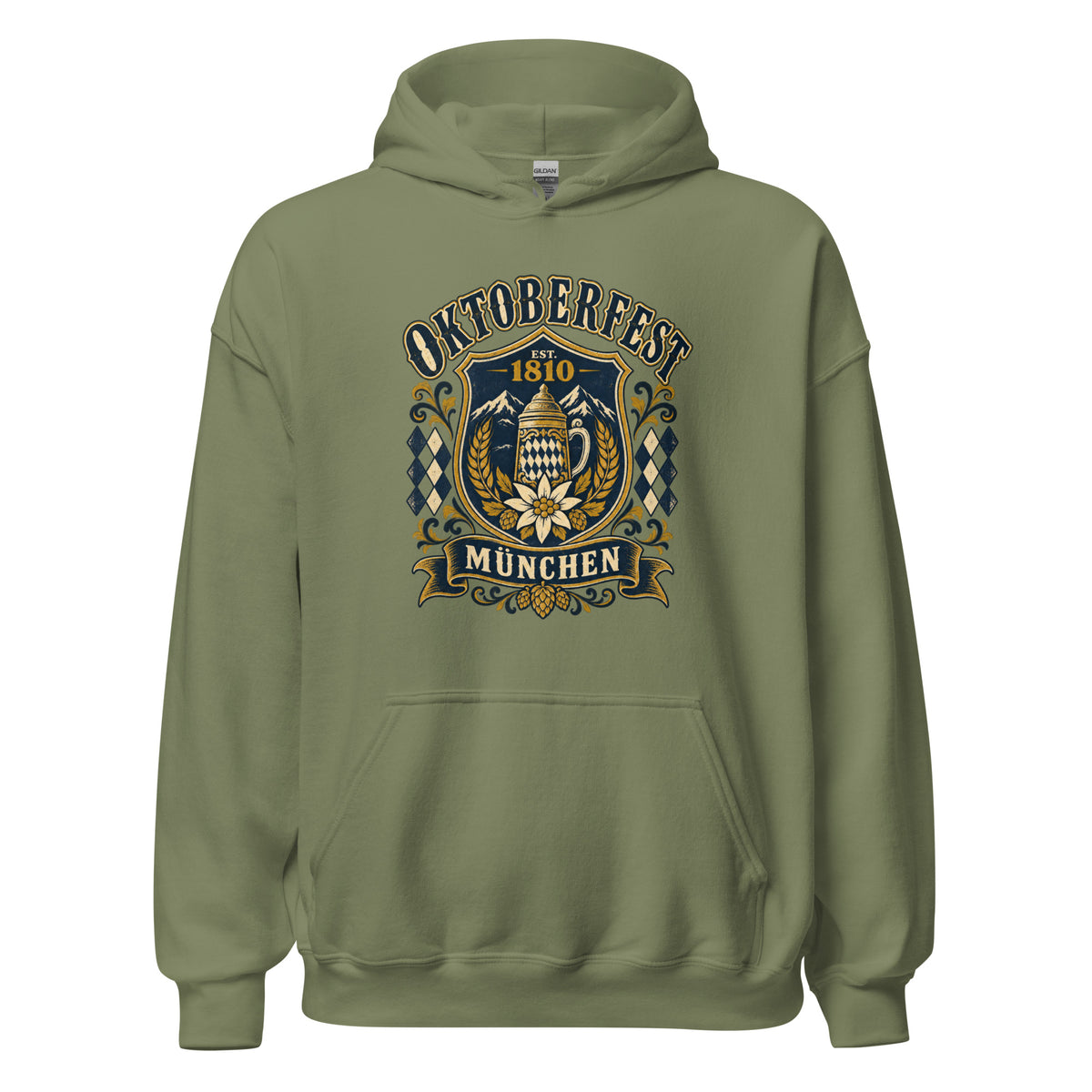 Oktoberfest 1810 München Premium Unisex Hoodie - Snappy Mood