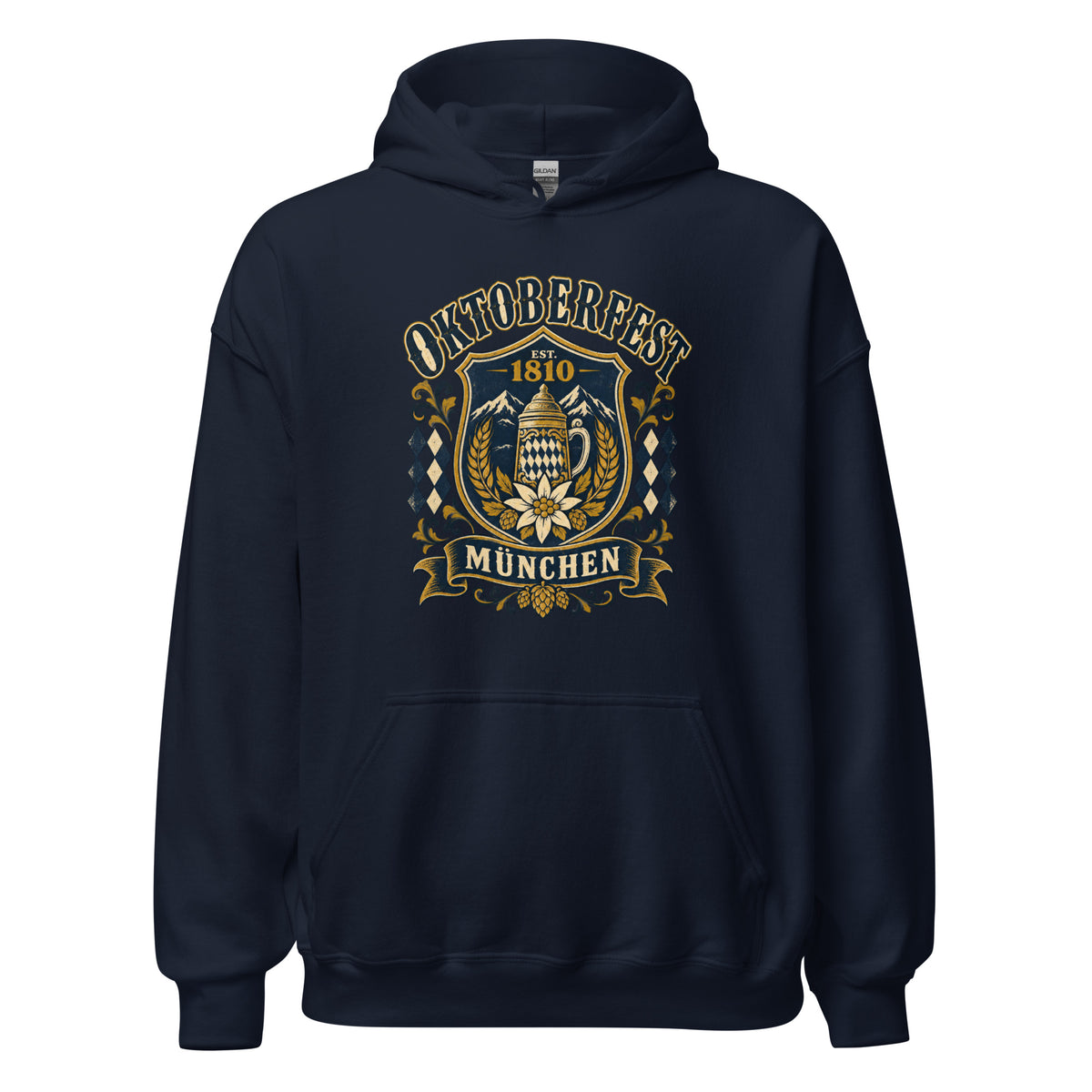 Oktoberfest 1810 München Premium Unisex Hoodie - Snappy Mood