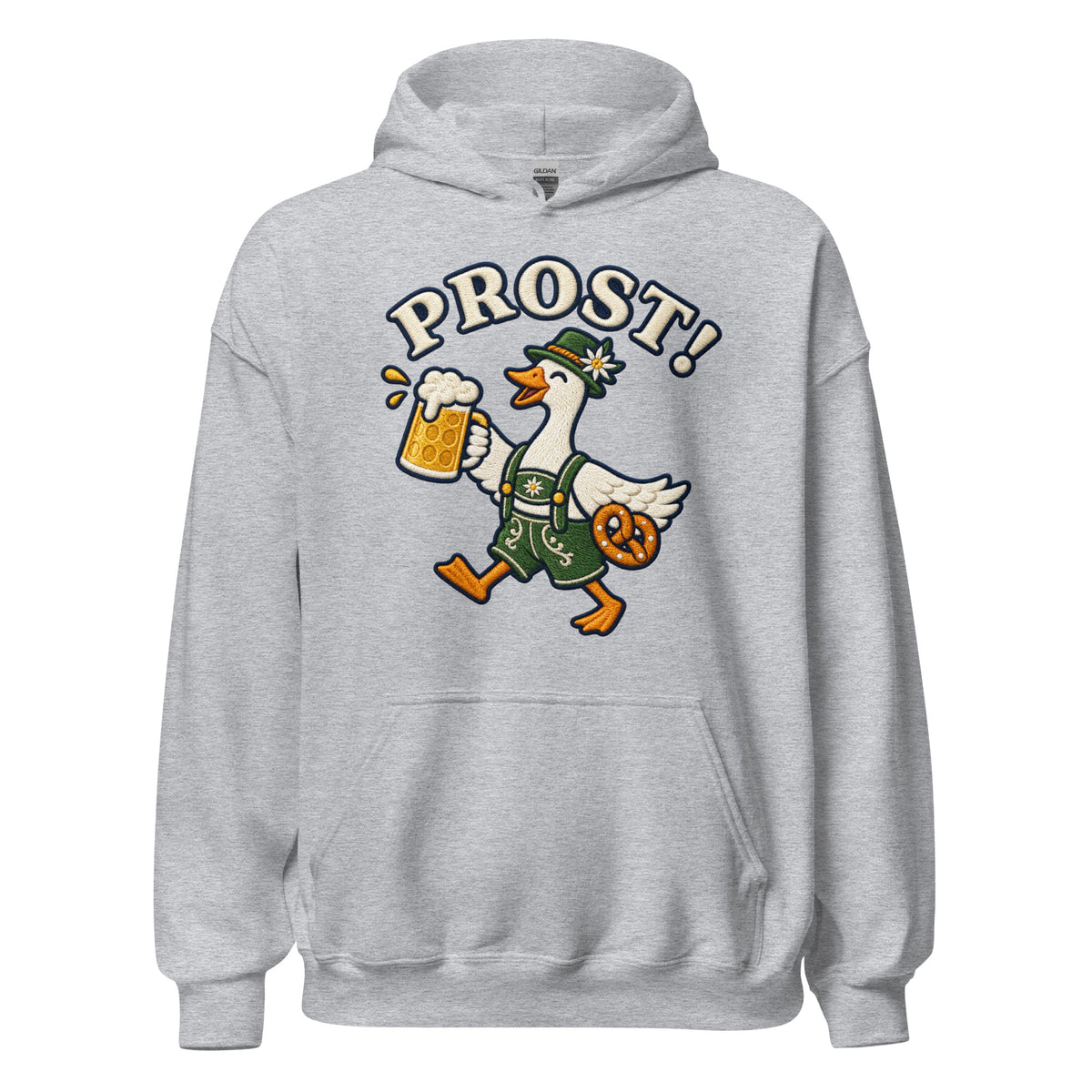 Prost Oktoberfest Gans Premium Unisex Hoodie - Snappy Mood