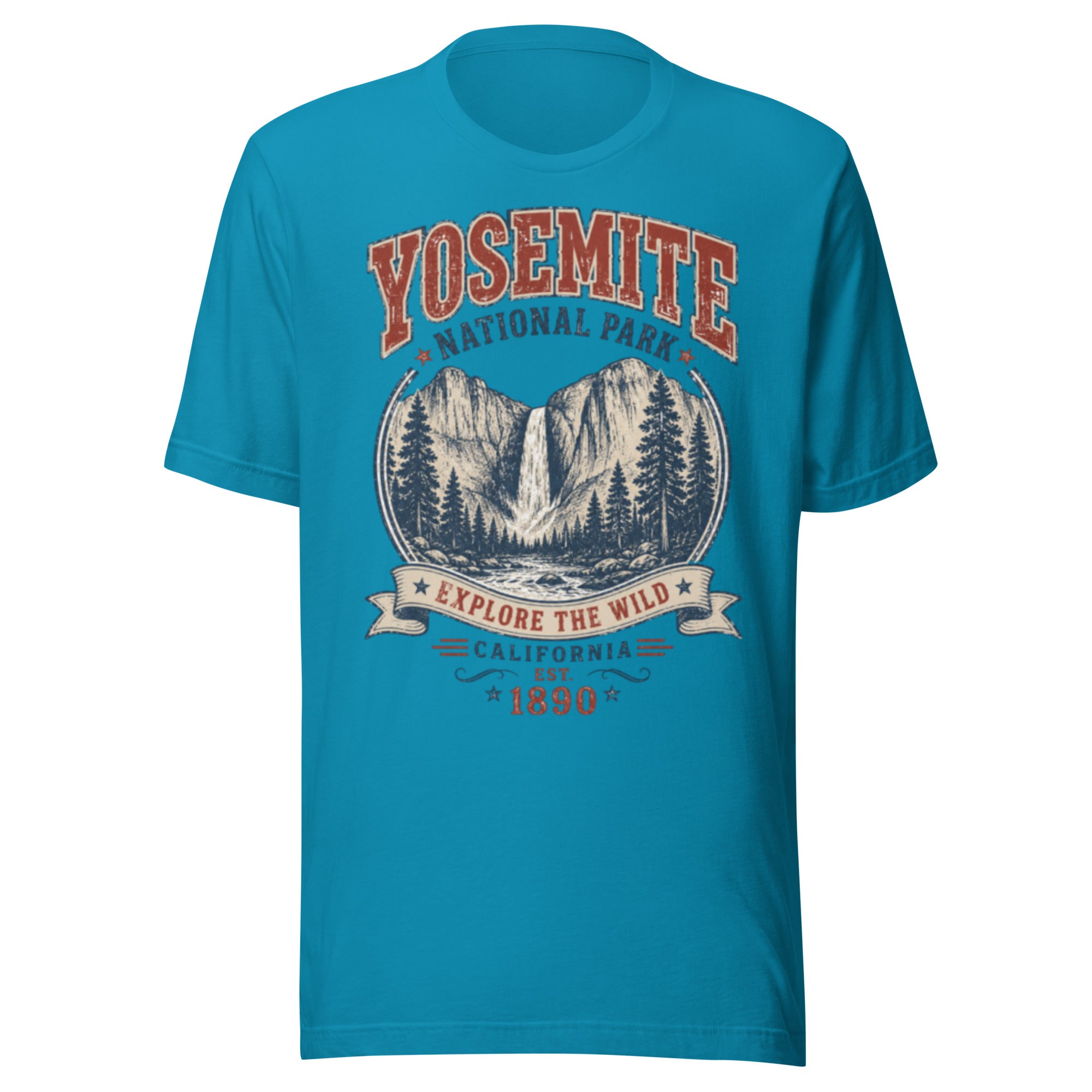 Yosemite National Park Hiking T-Shirt - Snappymood