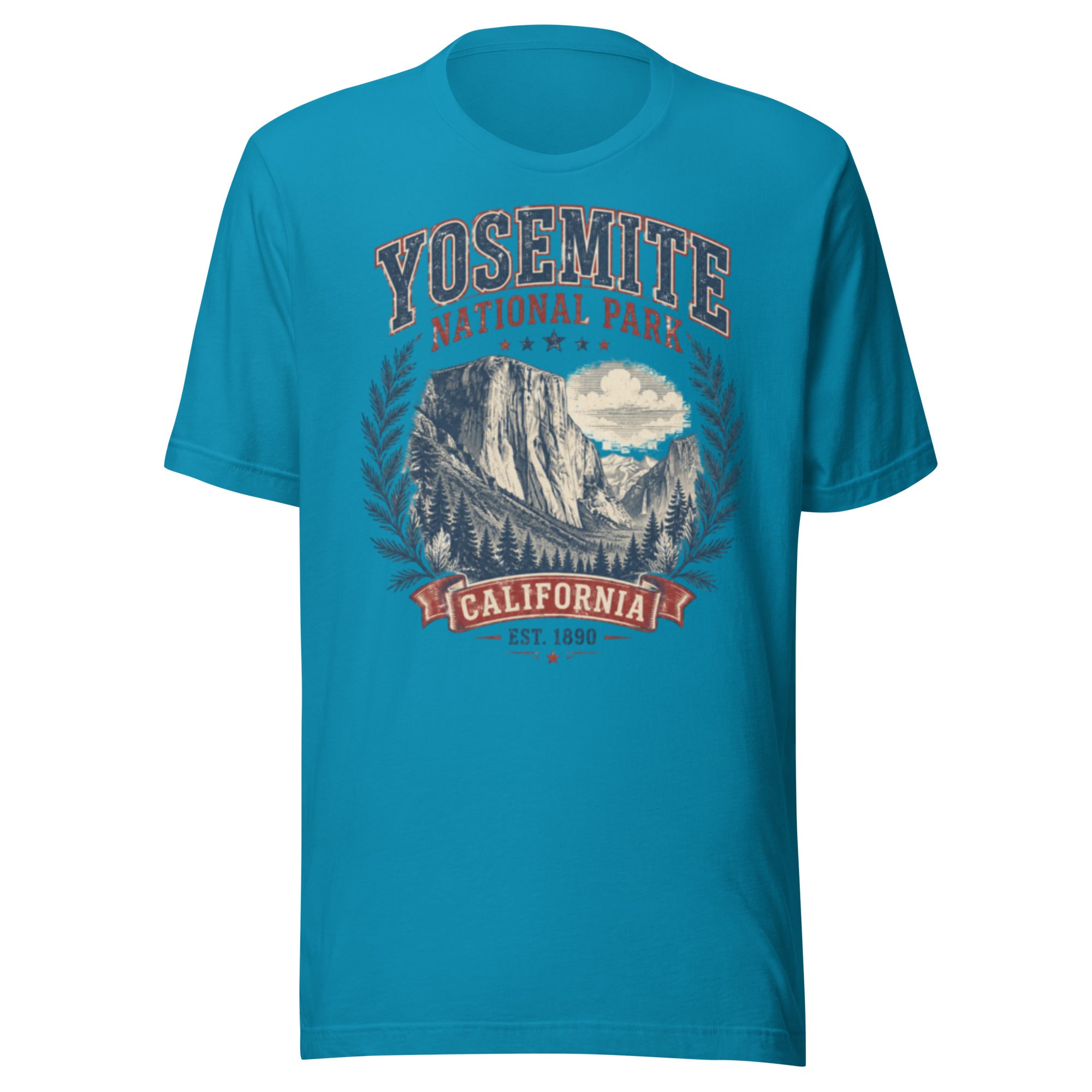 Yosemite National Park Trail Hiking T-Shirt - Snappymood
