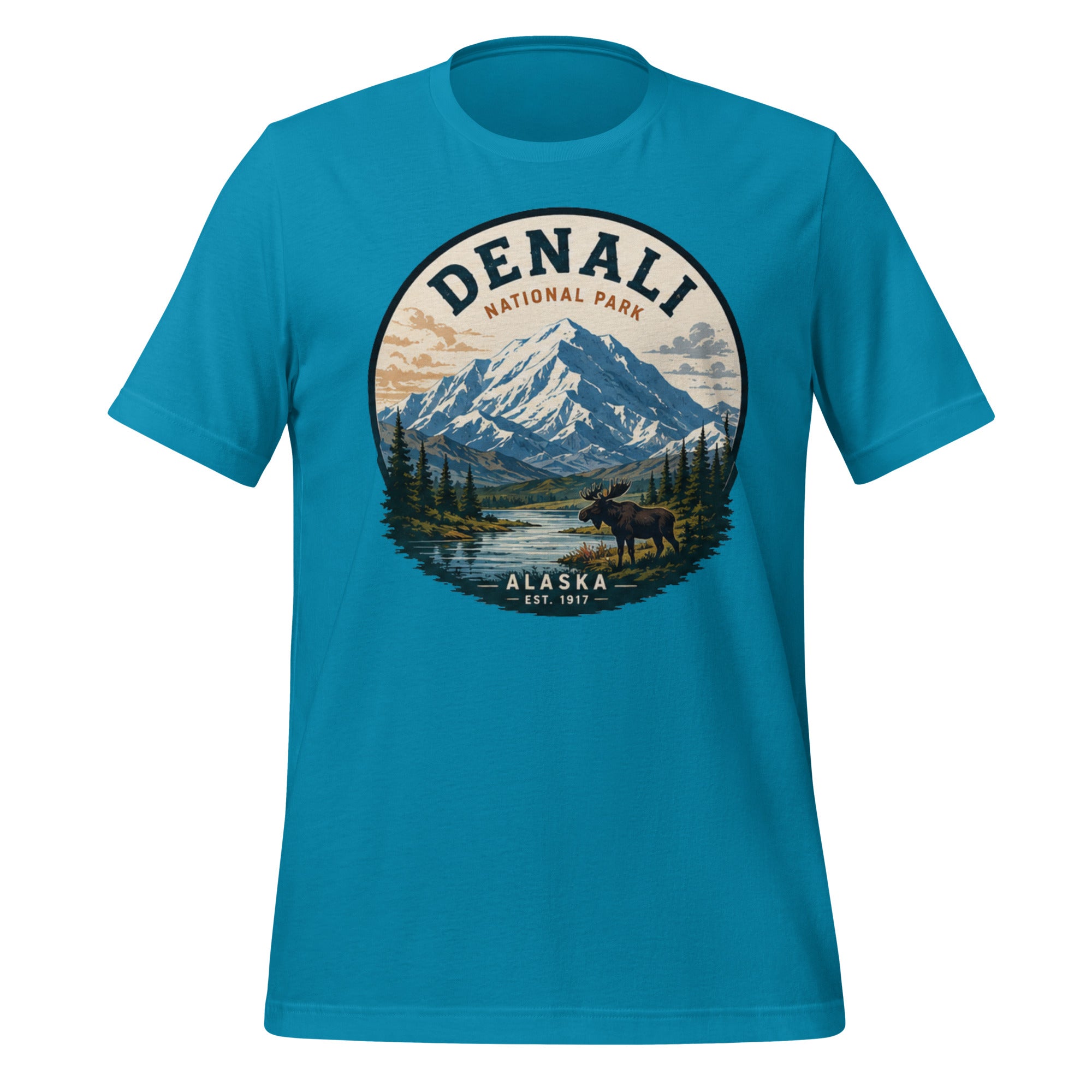 Denali National Park Hiking T-Shirt - Snappymood