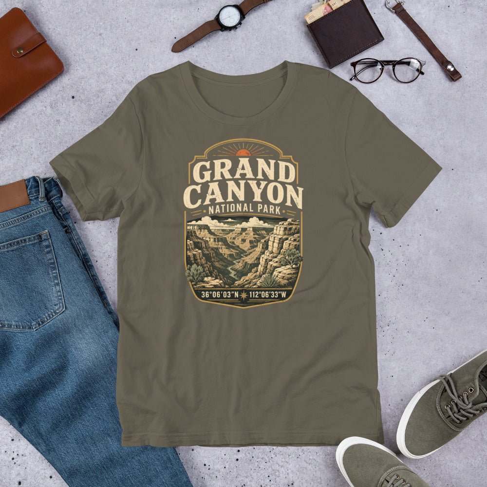 Grand Canyon National Park Graphic T-Shirt - Snappymood