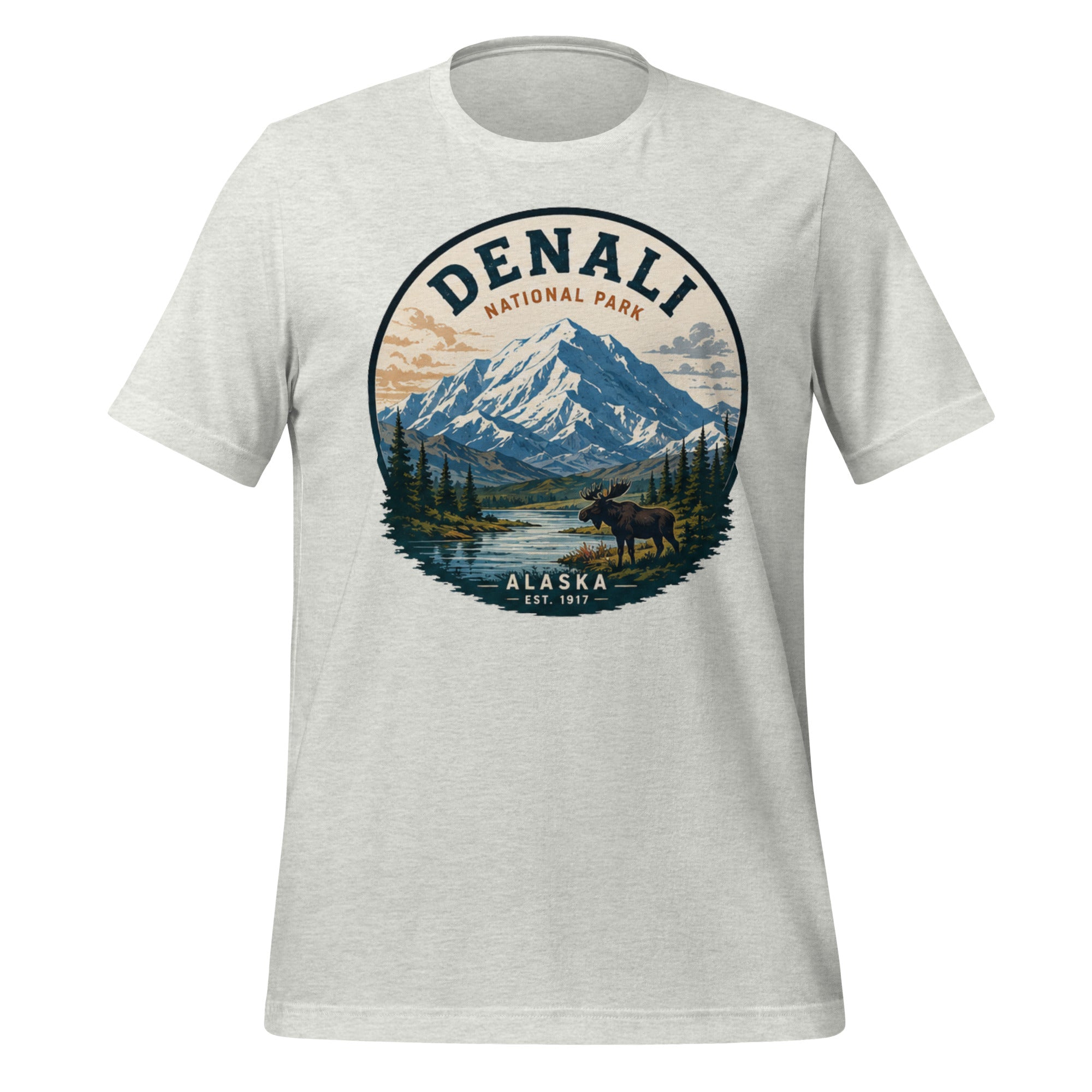Denali National Park Hiking T-Shirt - Snappymood
