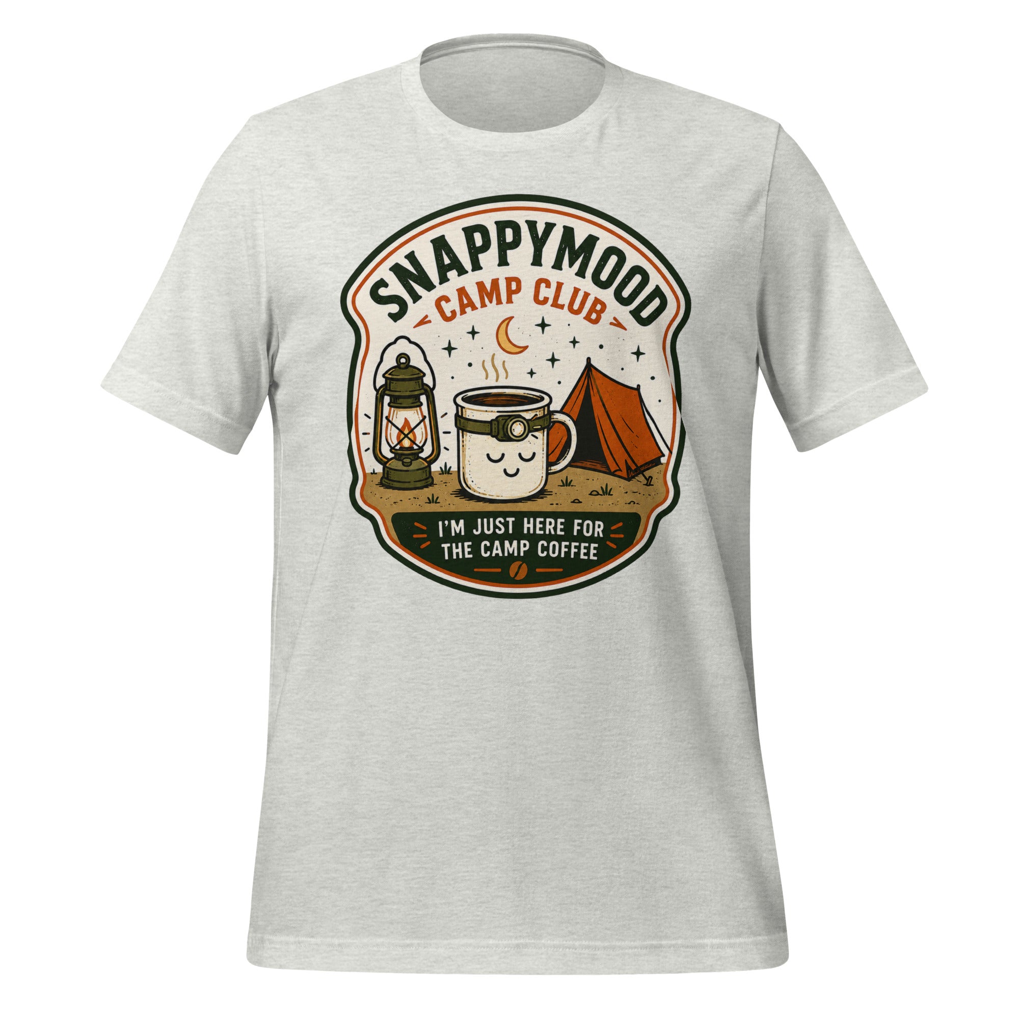 Snappy Mood Camp Club Camping T-Shirt - Snappymood