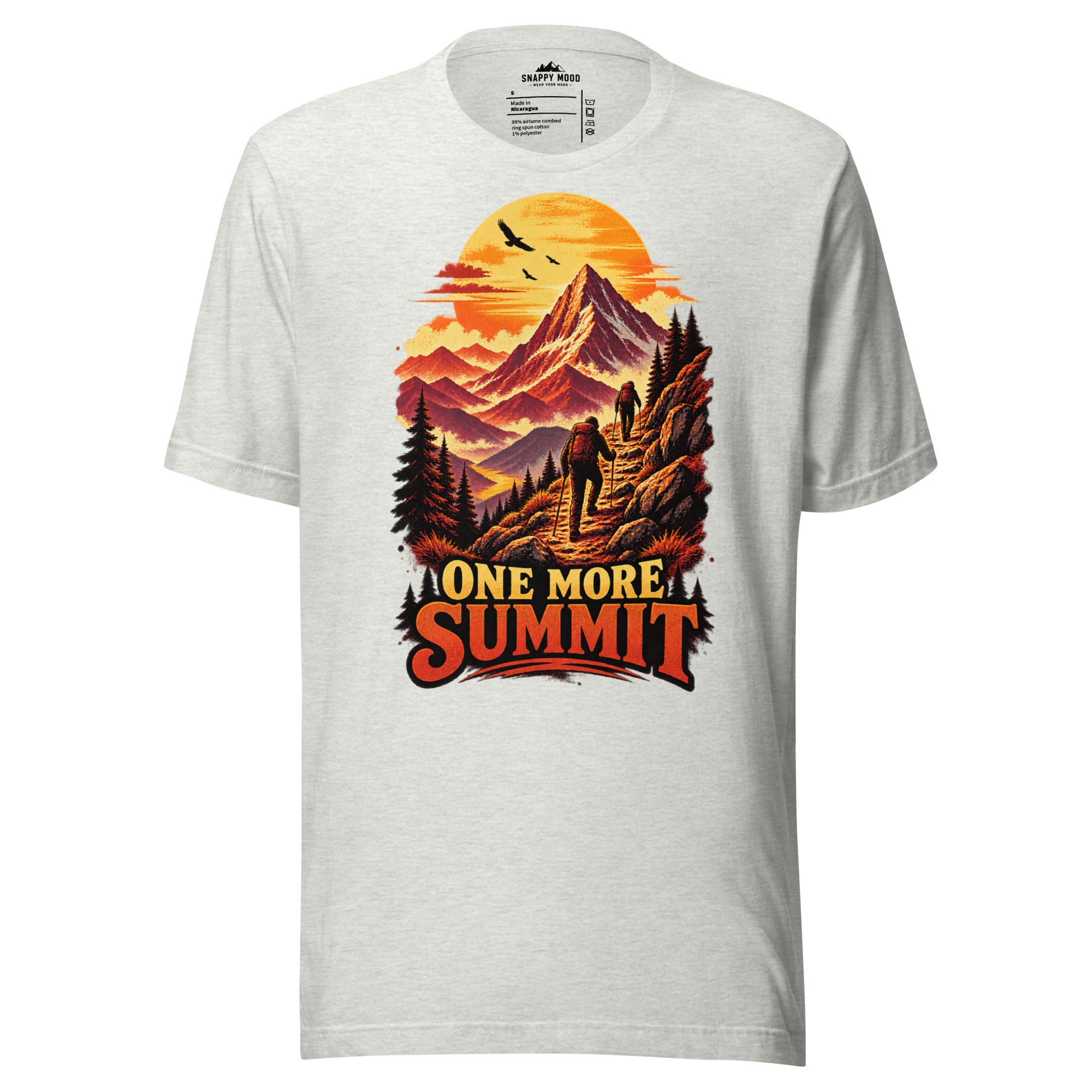 One More Summit Hiking Sun T-Shirt - Snappy Mood