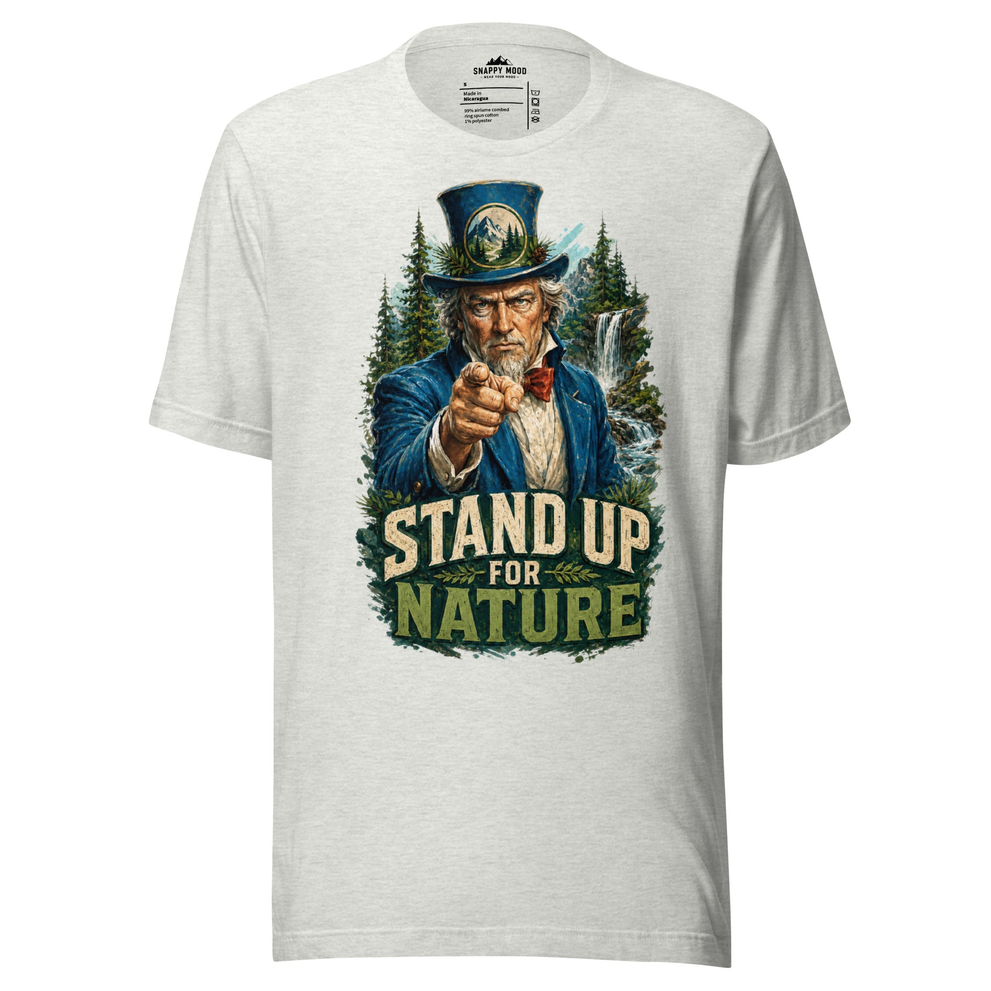 Stand Up for Nature Wildlife T-Shirt - Snappy Mood
