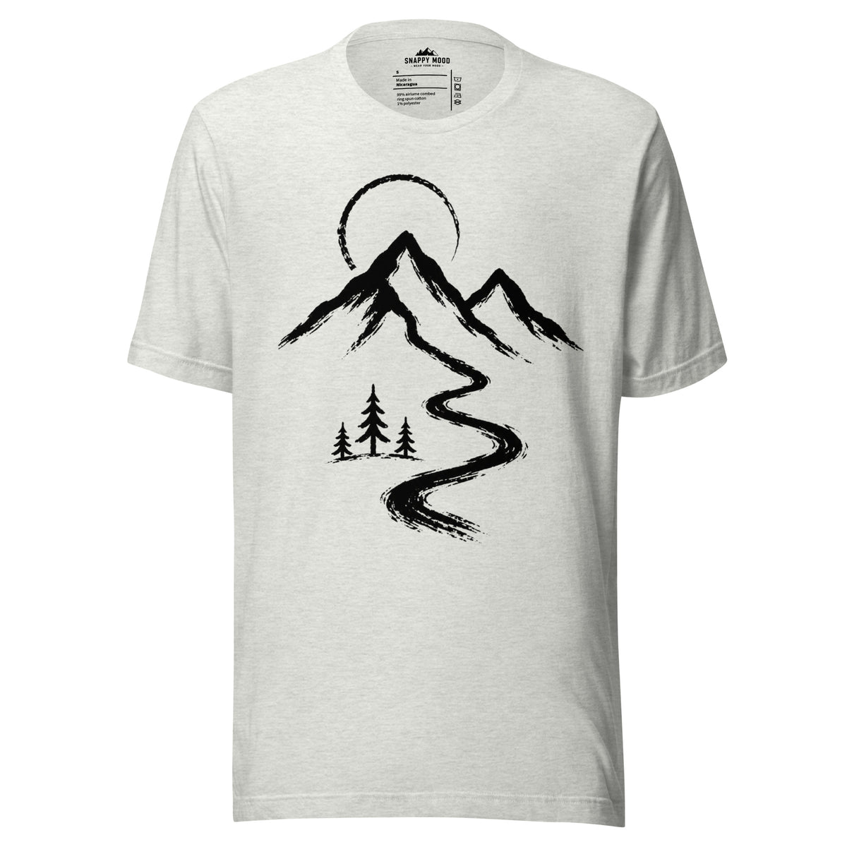 Mountain Peaks And Pines T-Shirt - Snappy Mood