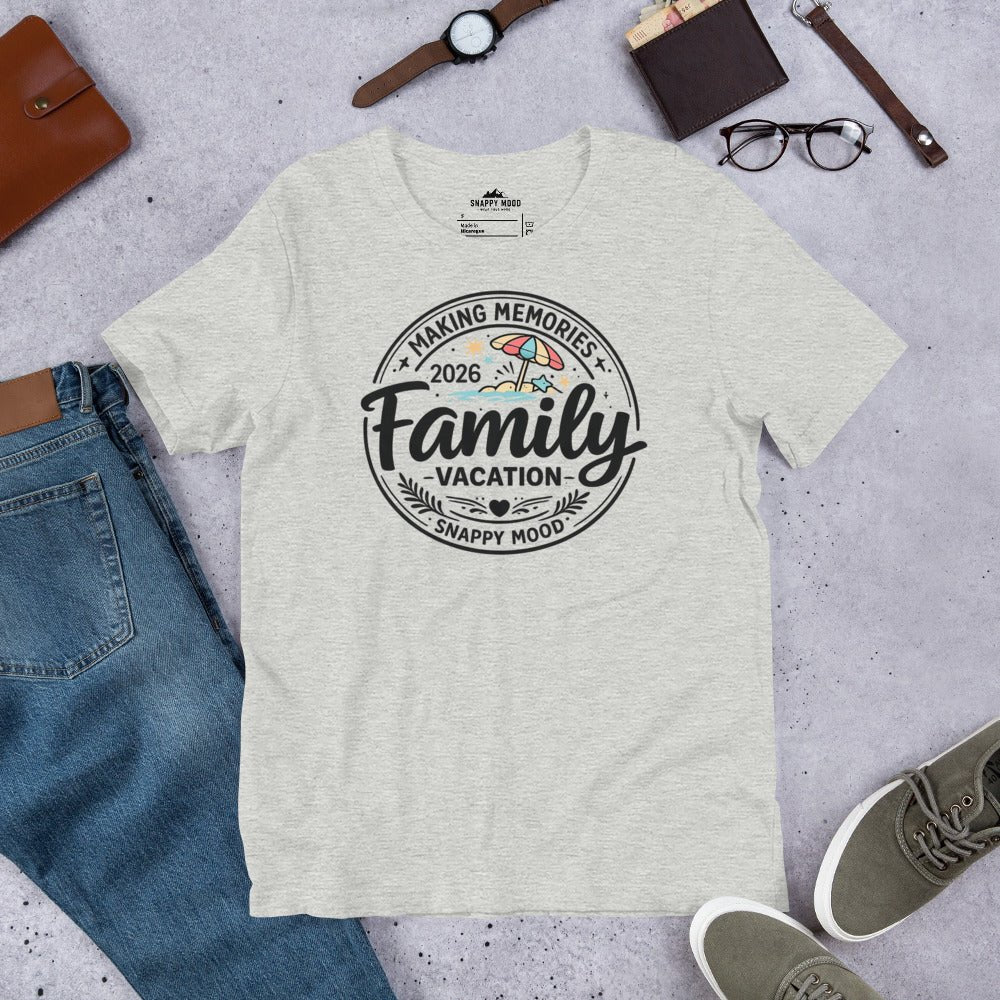 Making Memories Familiy Vacation Roadtrip T-Shirt - Snappy Mood