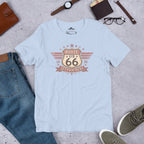 Get Your Kicks At Route 66 Roadtrip T-Shirt - Snappy Mood